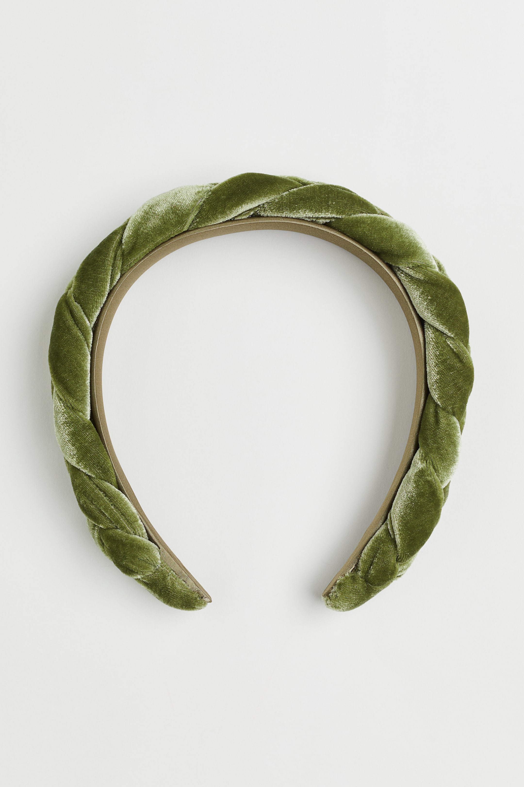 查看大圖: 髮箍 - 卡其綠 - Ladies | H&M HK 1