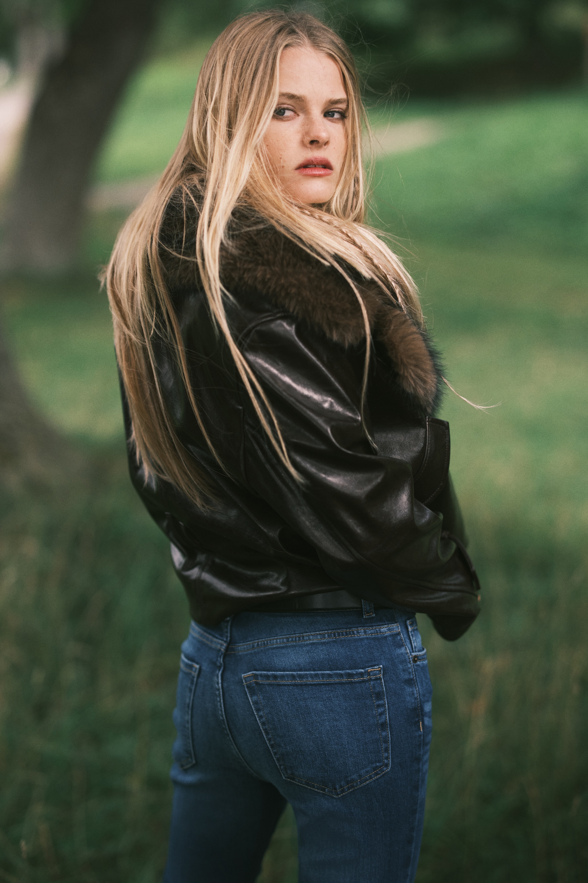 Flared High Jeans