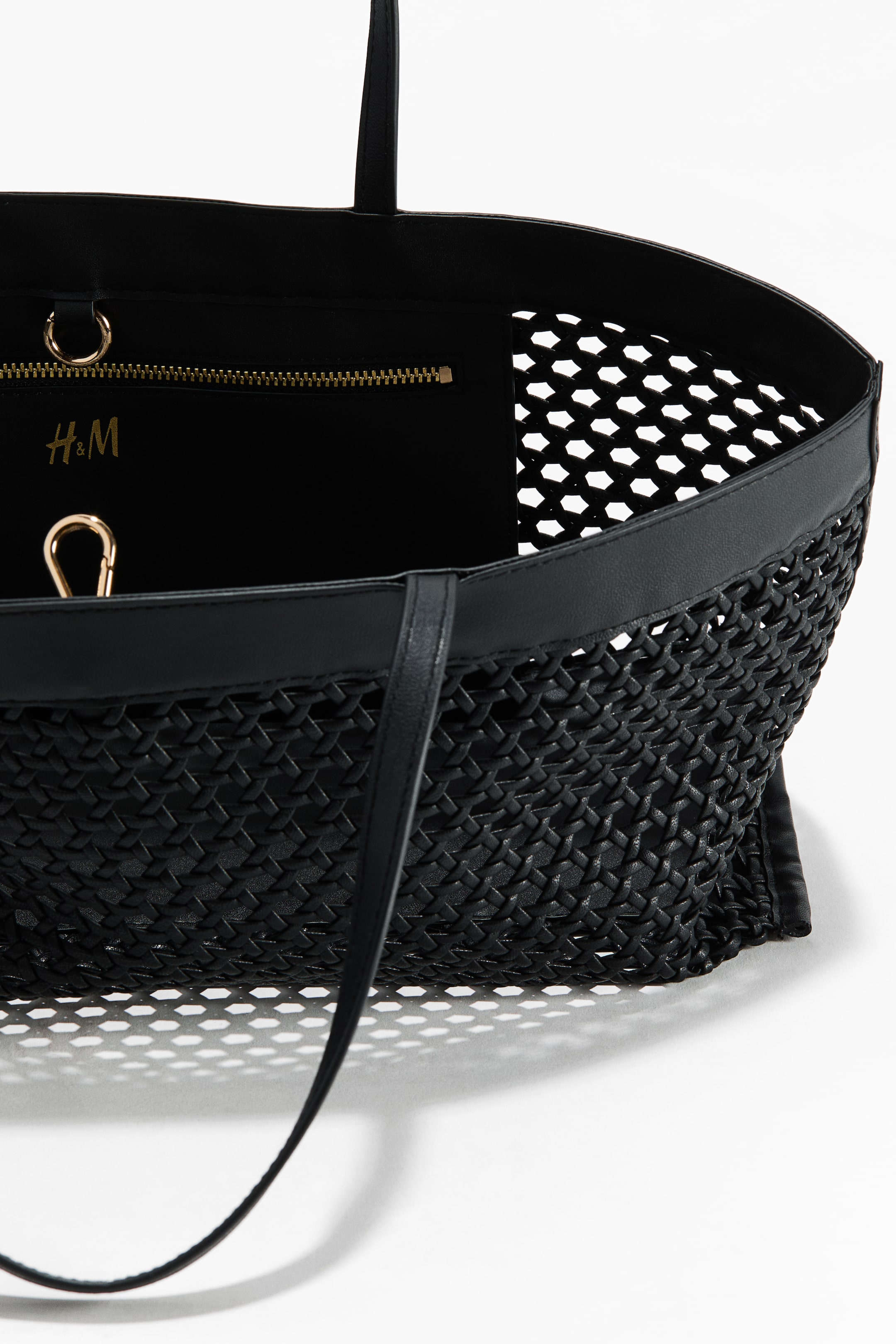 Женские сумки H&M Lattice-Weave Shopper — фото 4