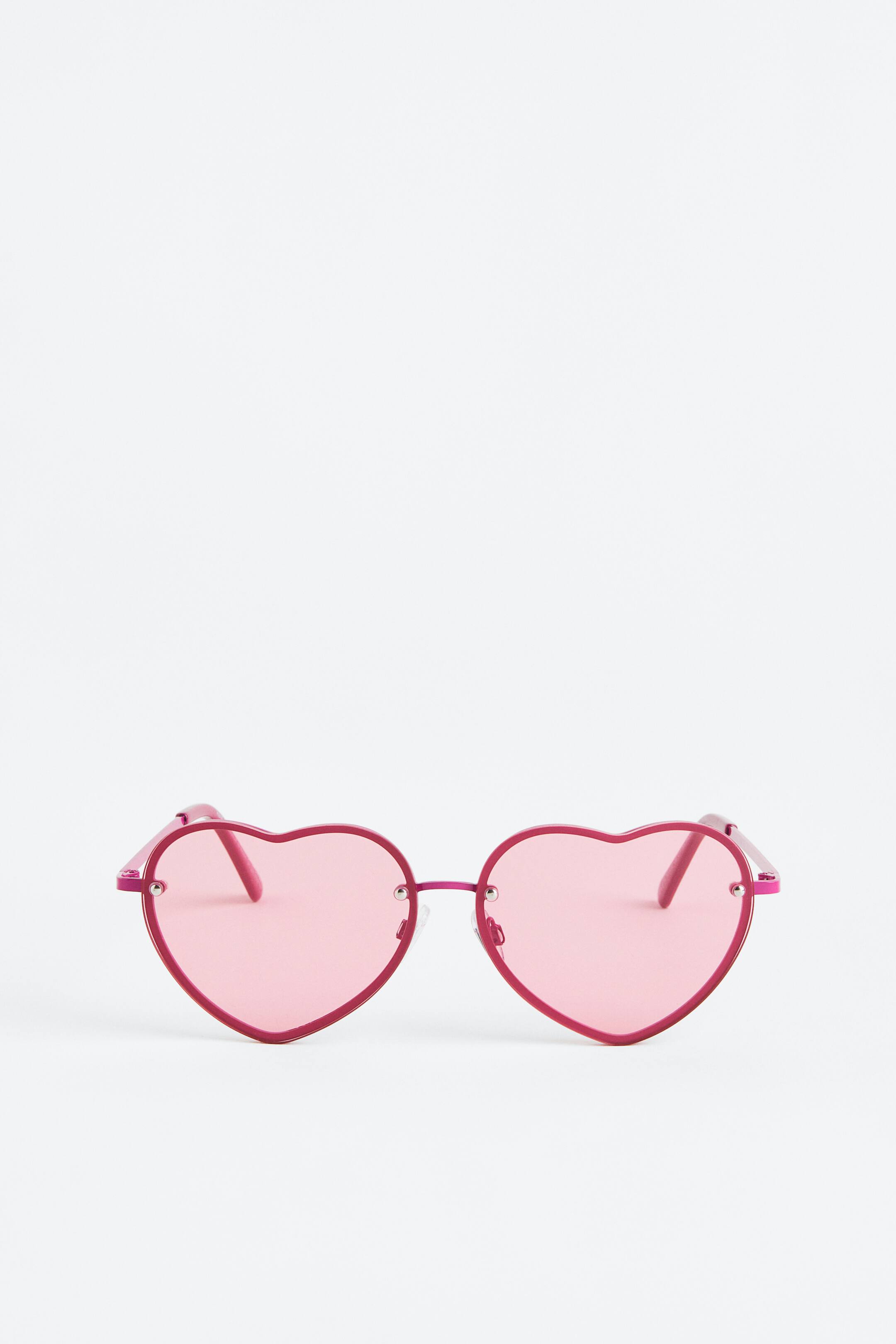 View larger image: Heart-shaped Sunglasses - Pink - Ladies | H&M US 1