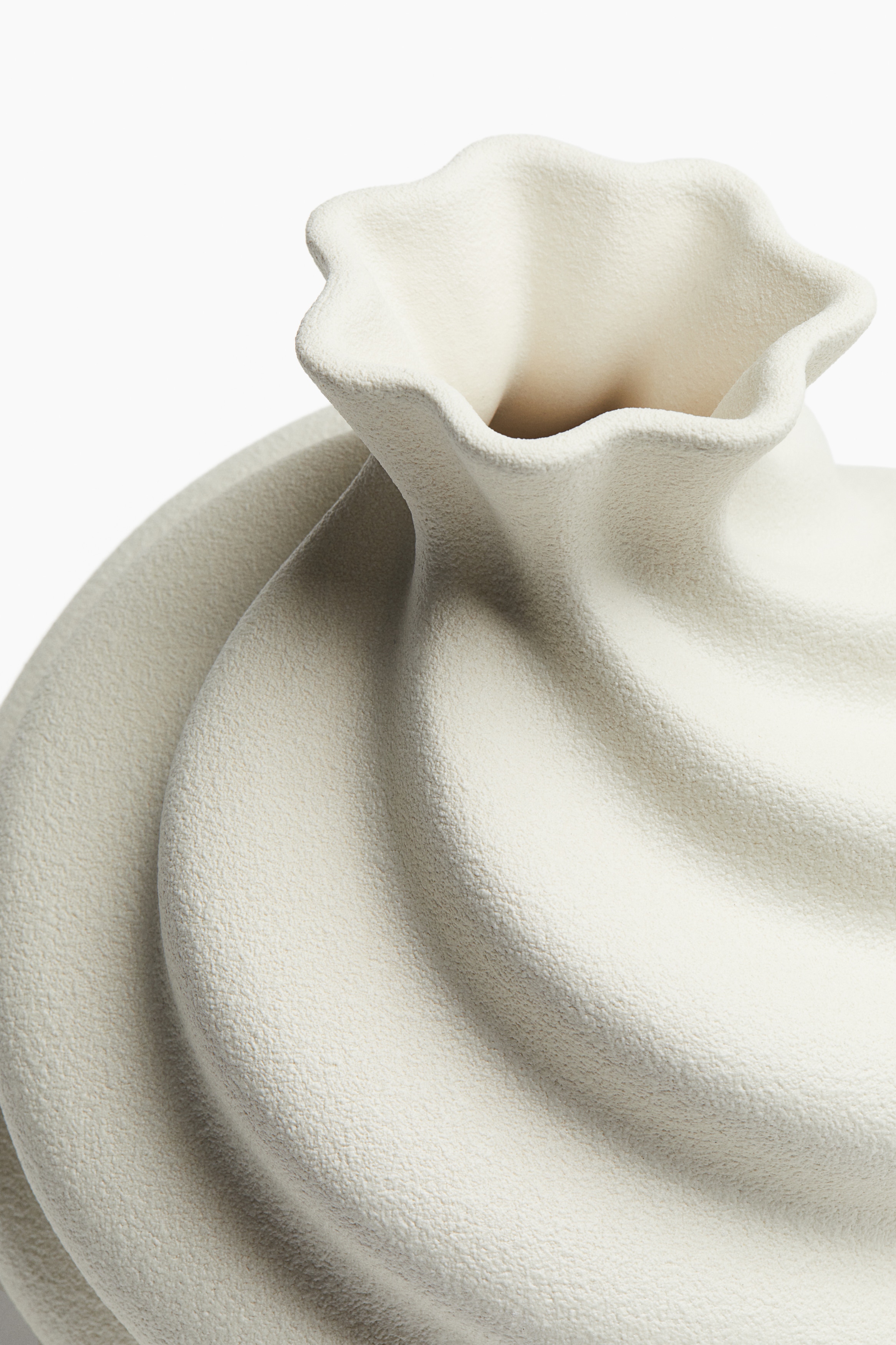 White Stoneware Vase at H&M Home | H&M US