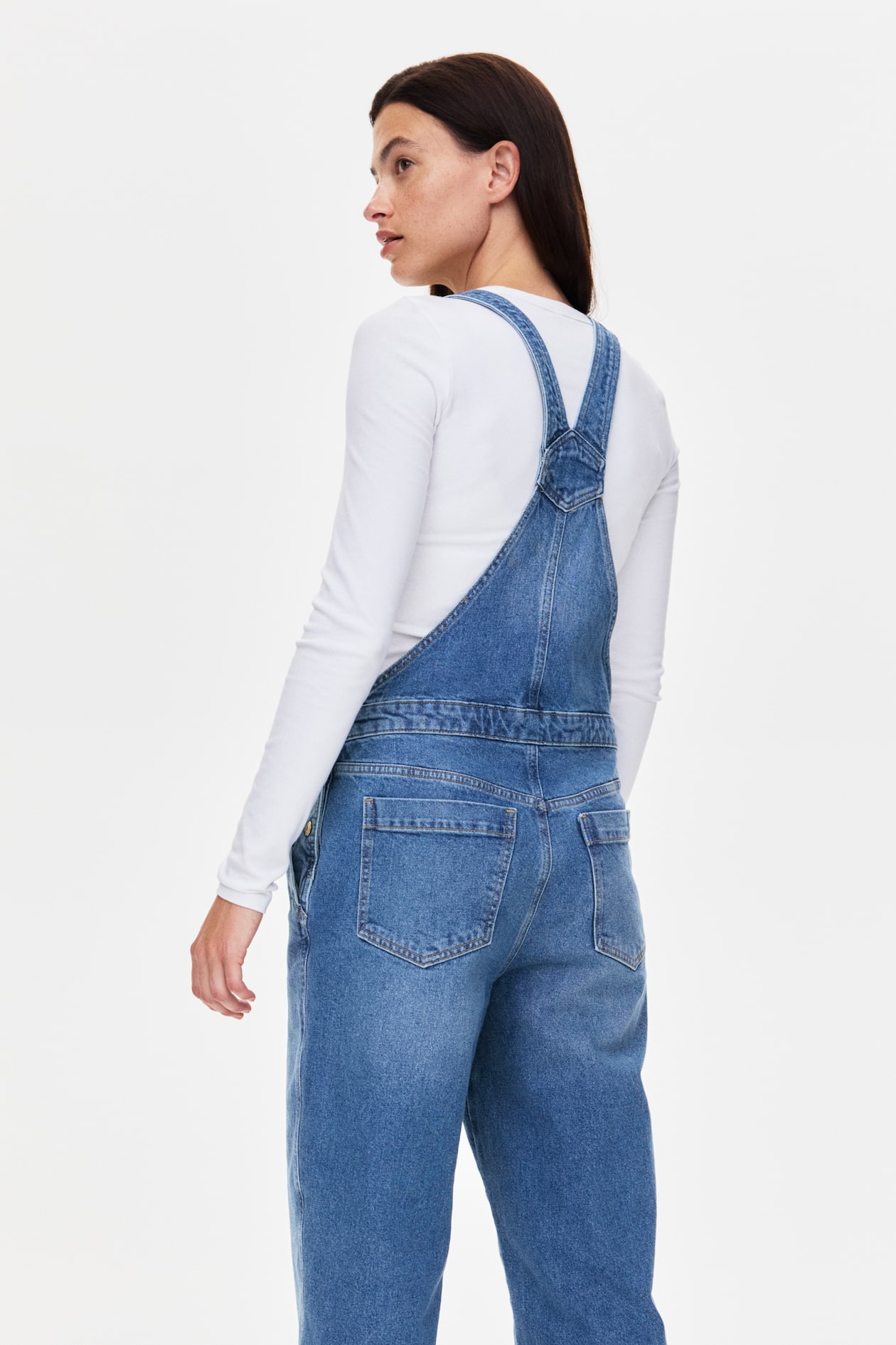 MAMA Before & After Denim Overalls - image 4