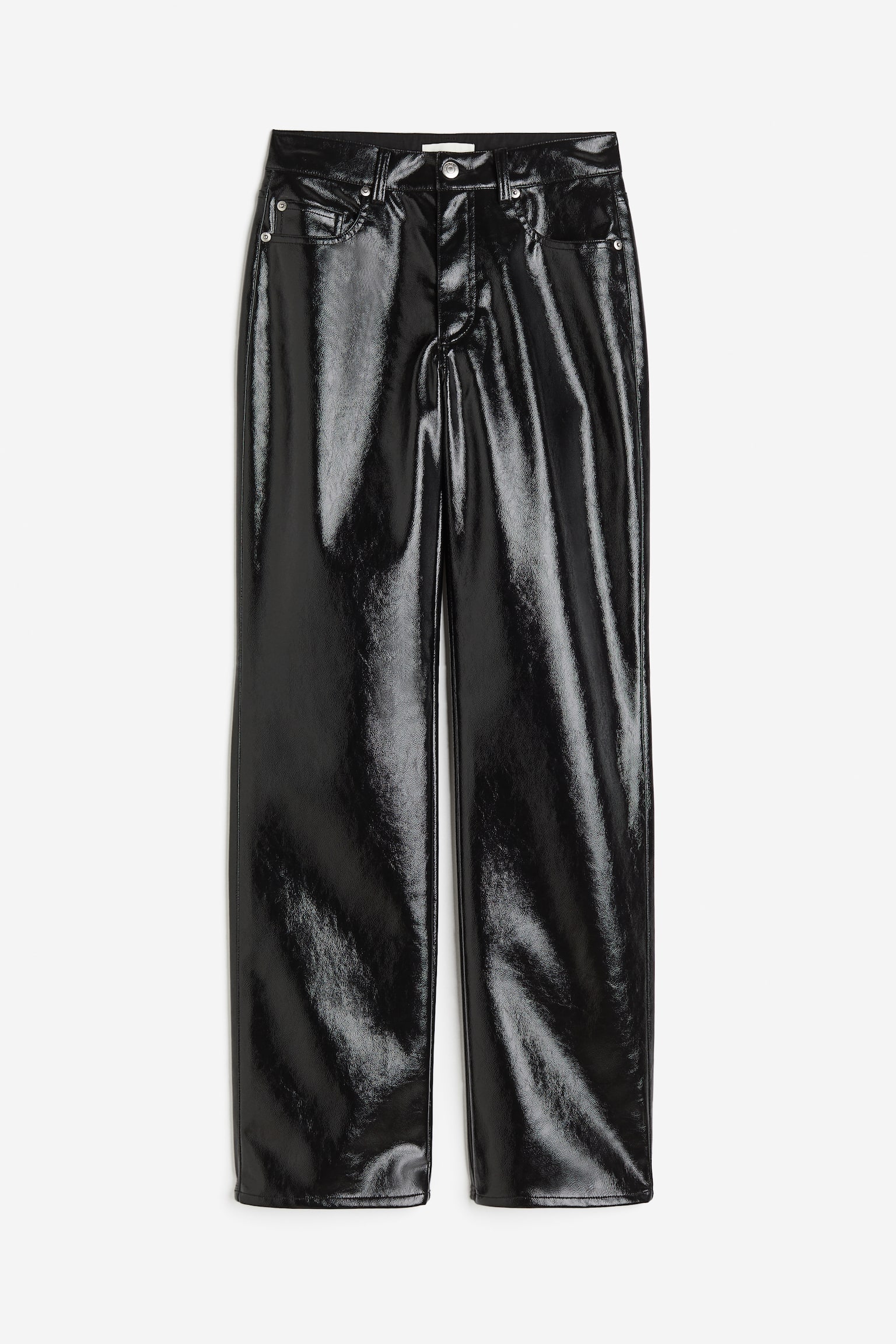 Coated trousers - Black/Silver-coloured/Black/Crocodile-patterned/Dark brown - 1