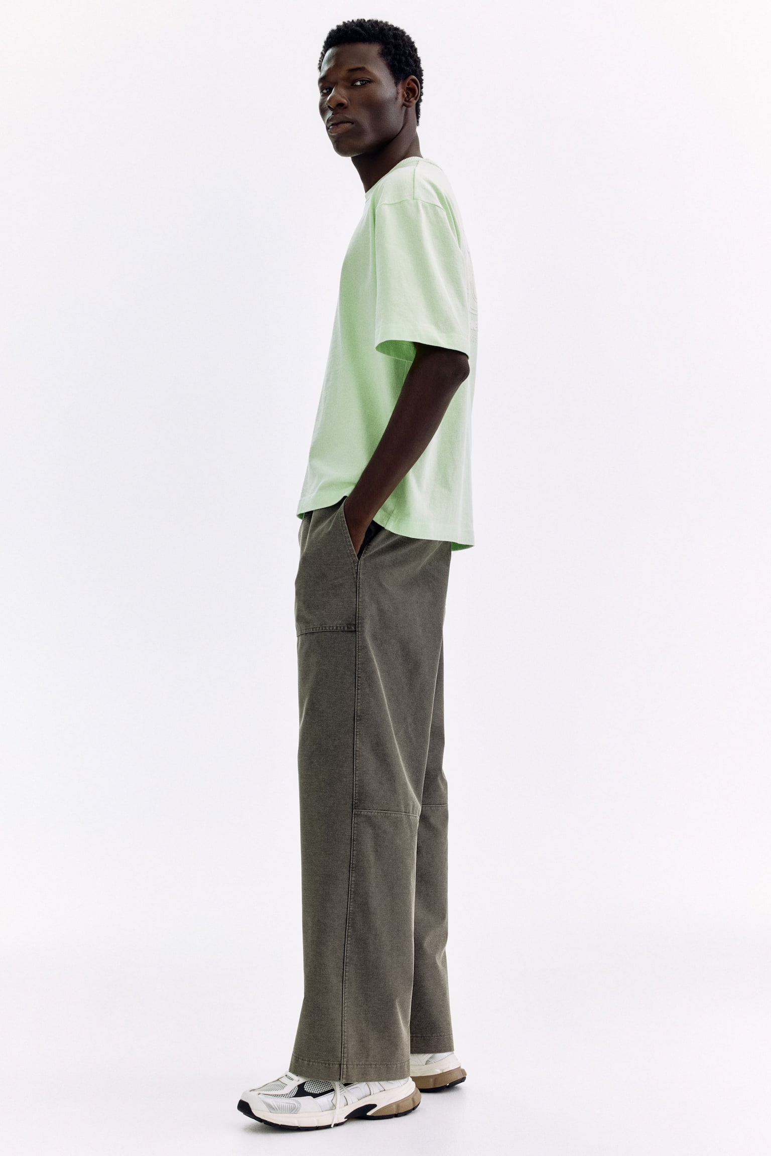 Joggers Relaxed Fit - Gris oscuro/Gris claro - 5