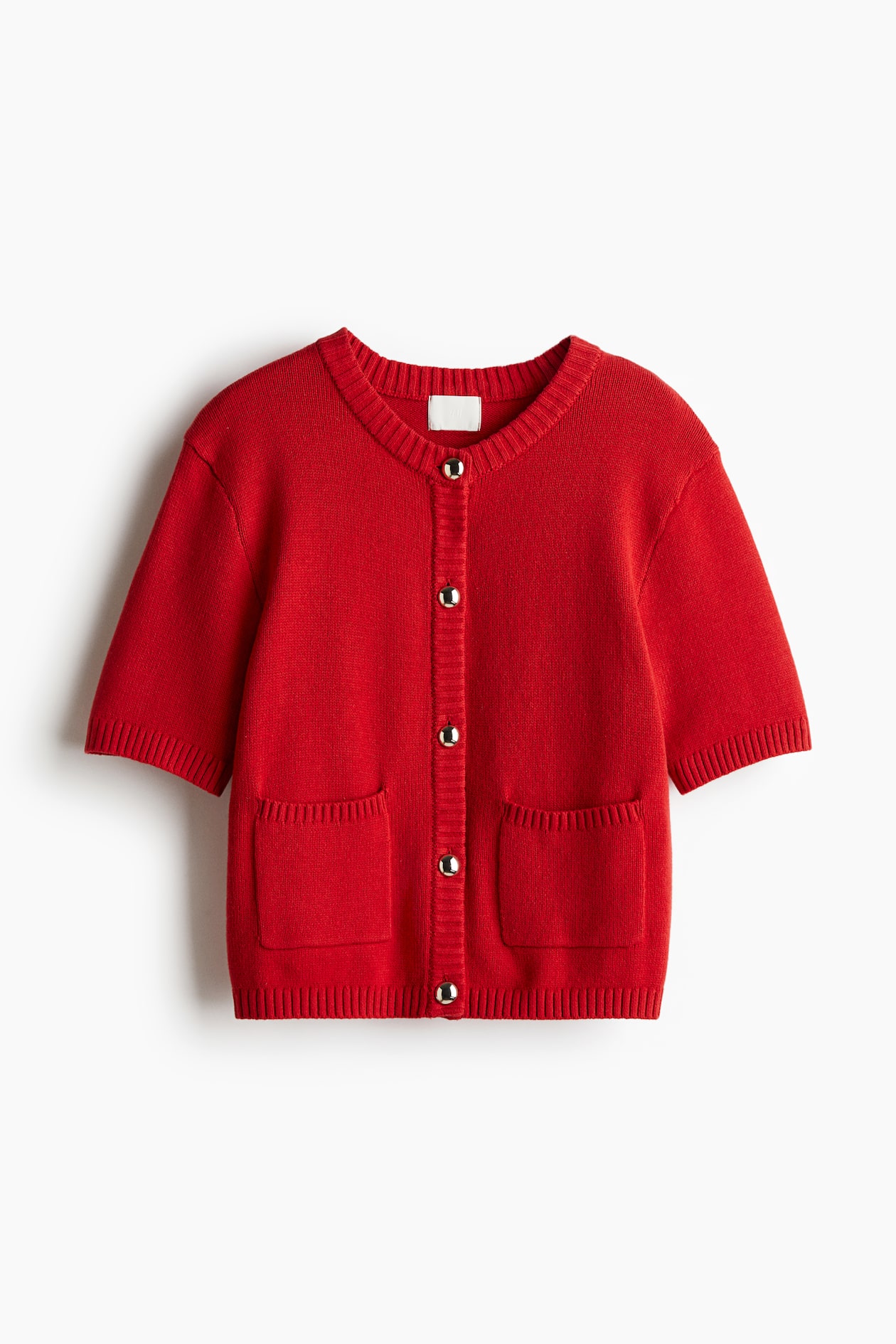 Short-Sleeved Cardigan