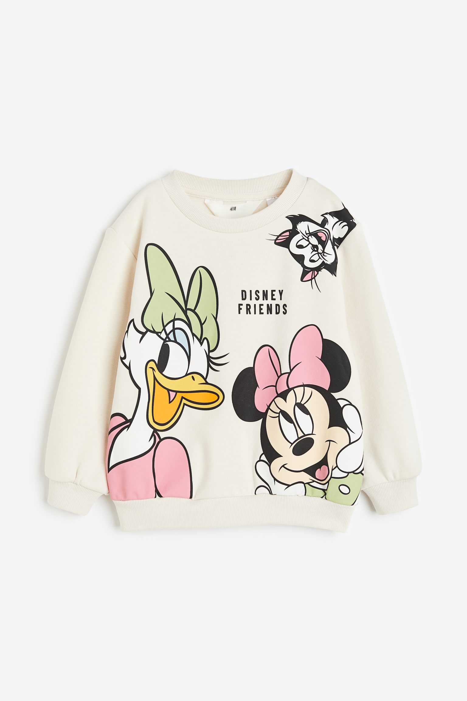 Print Sweater - Light beige/Minnie Mouse/Light pink/Barbie/Turquoise/Gabby's Dollhouse/Mint green/The Little Mermaid/Light pink/Cinderella/White/Minnie Mouse/Pink/Barbie/Purple/Paw Patrol/White/SmileyWorld® - 1