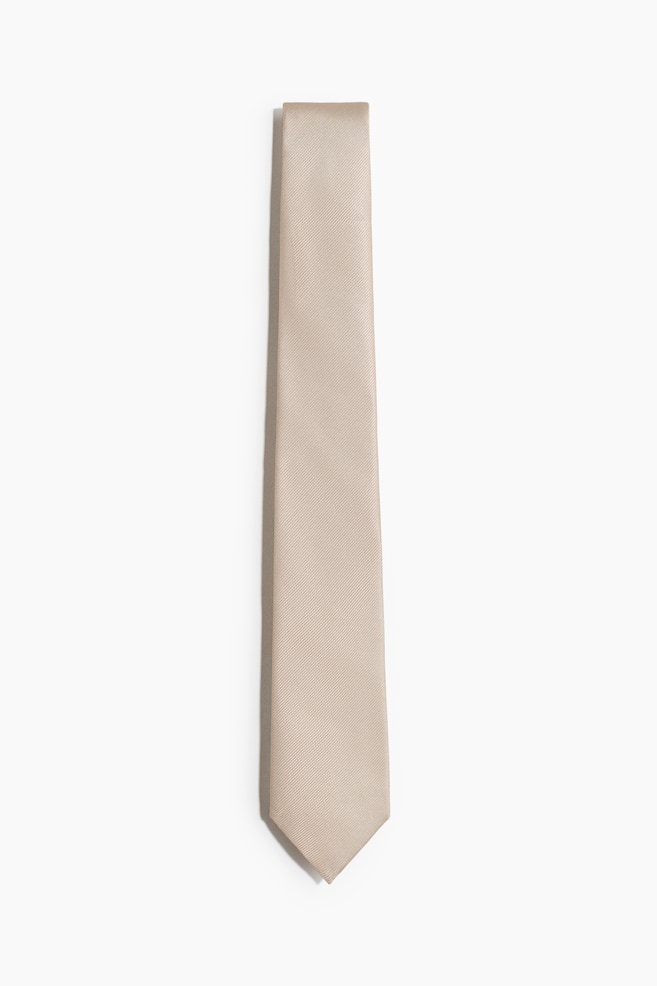 Tie - Beige/Black/Navy blue/Dark brown/Dark grey/Light beige - 1