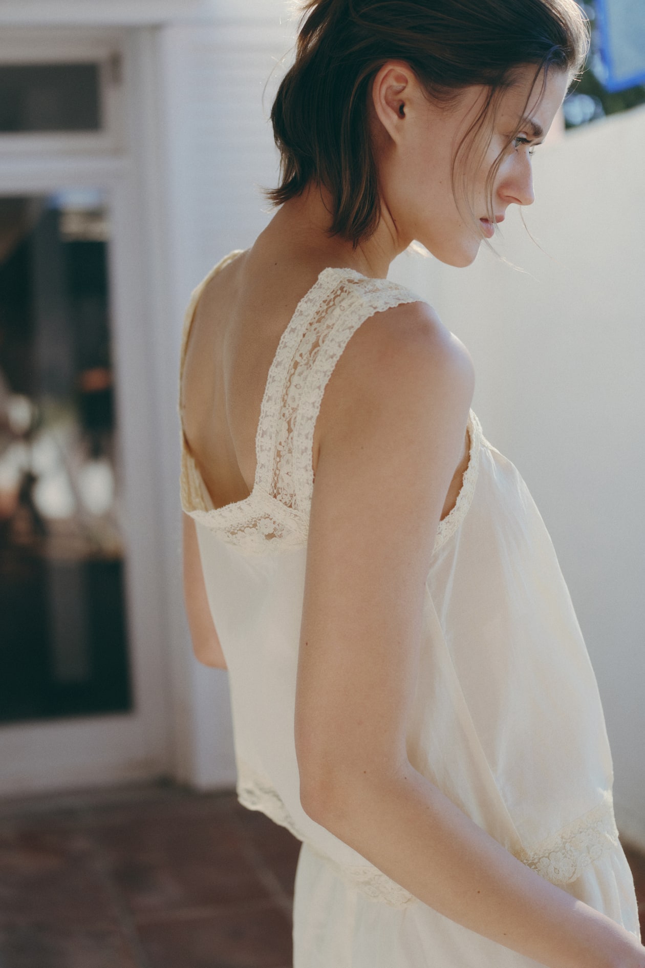 Embroidered Viscose-Blend Top - image 4