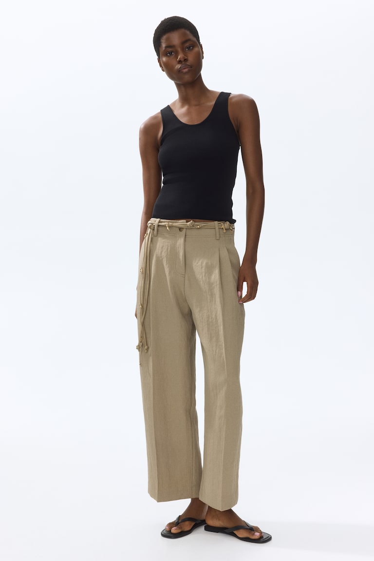 Pantalone do gležnjeva od kepera