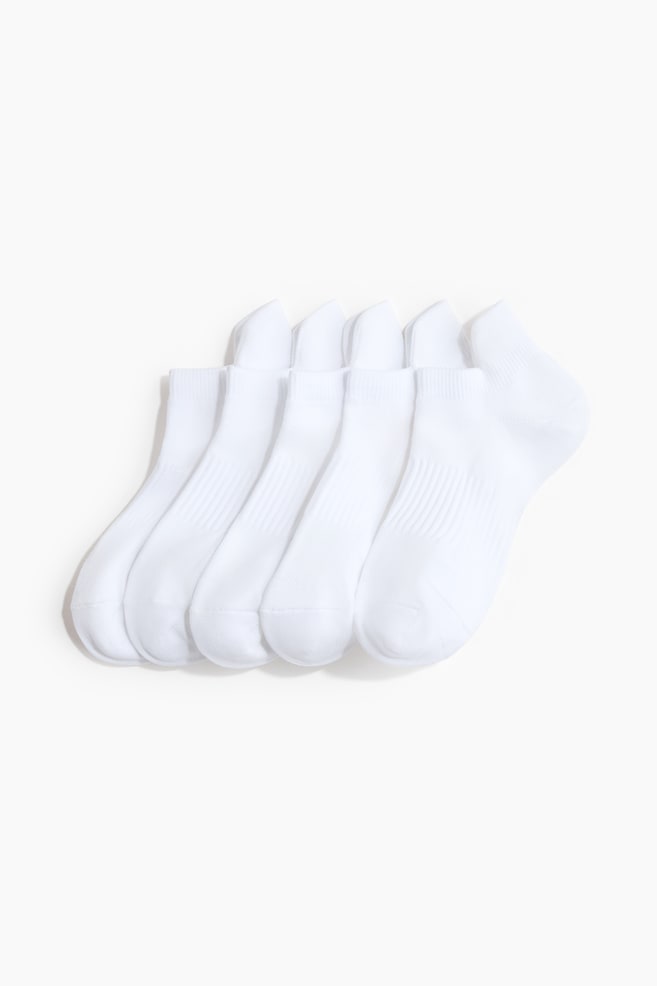 5er-Pack Sportsocken mit DryMove™ - Weiss/Schwarz - 1