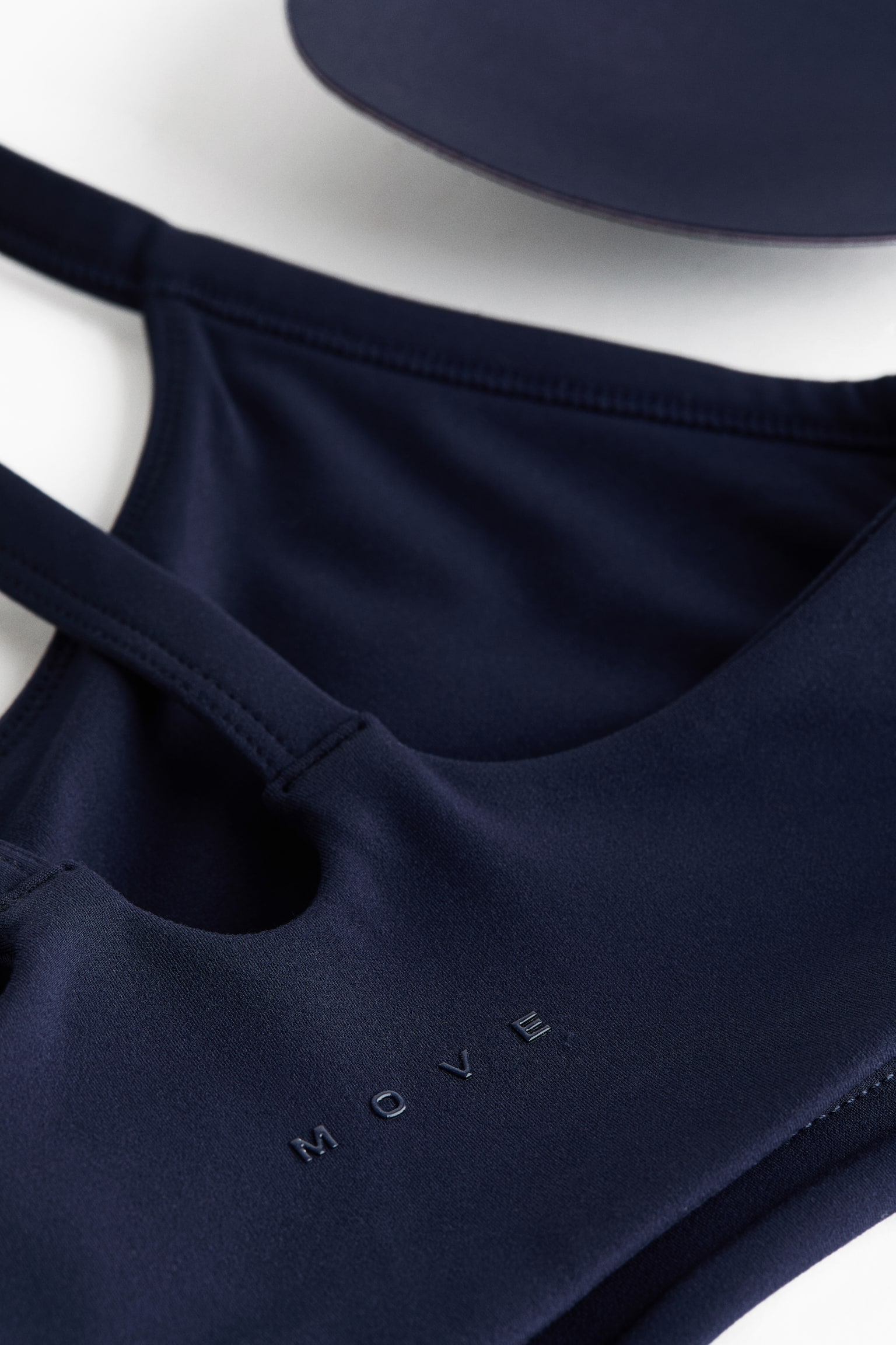Спортивное бра SoftMove™, средняя поддержка — H&M Move, цвет: Тёмно-синий — фото 7