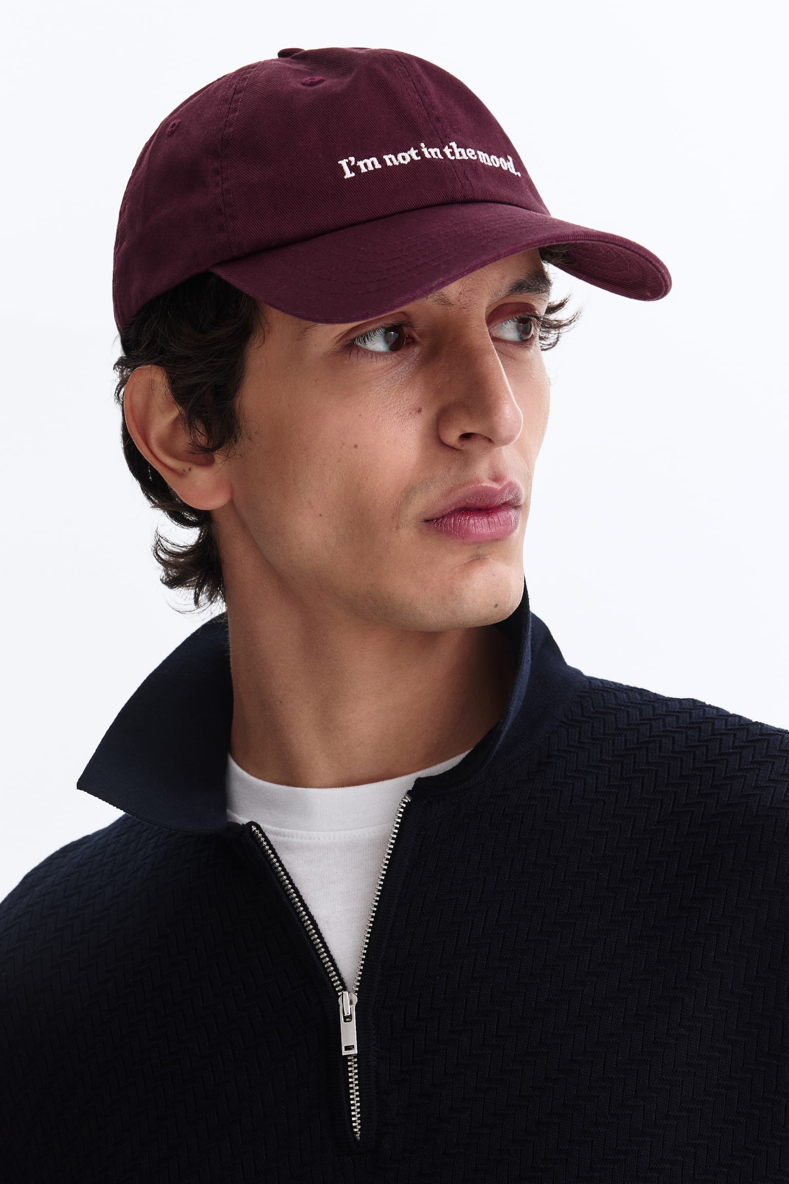 Playera polo Slim Fit - Azul marino/Beige - 3