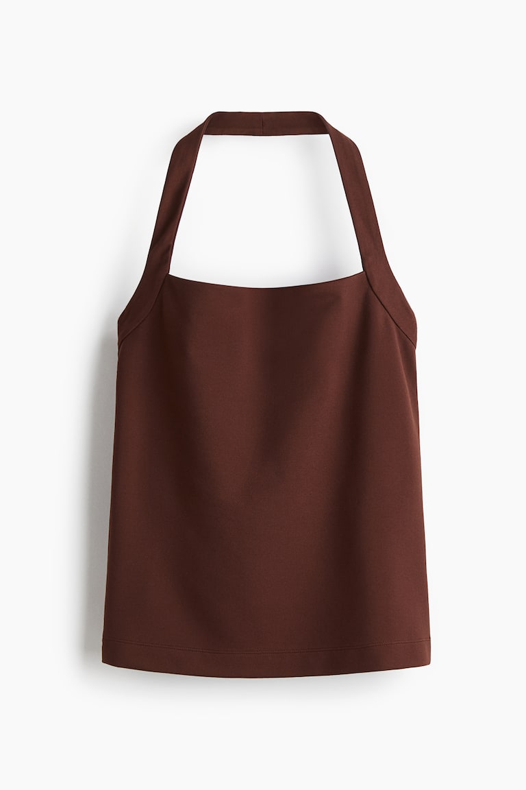 Majica bez rukava s halter izrezom
