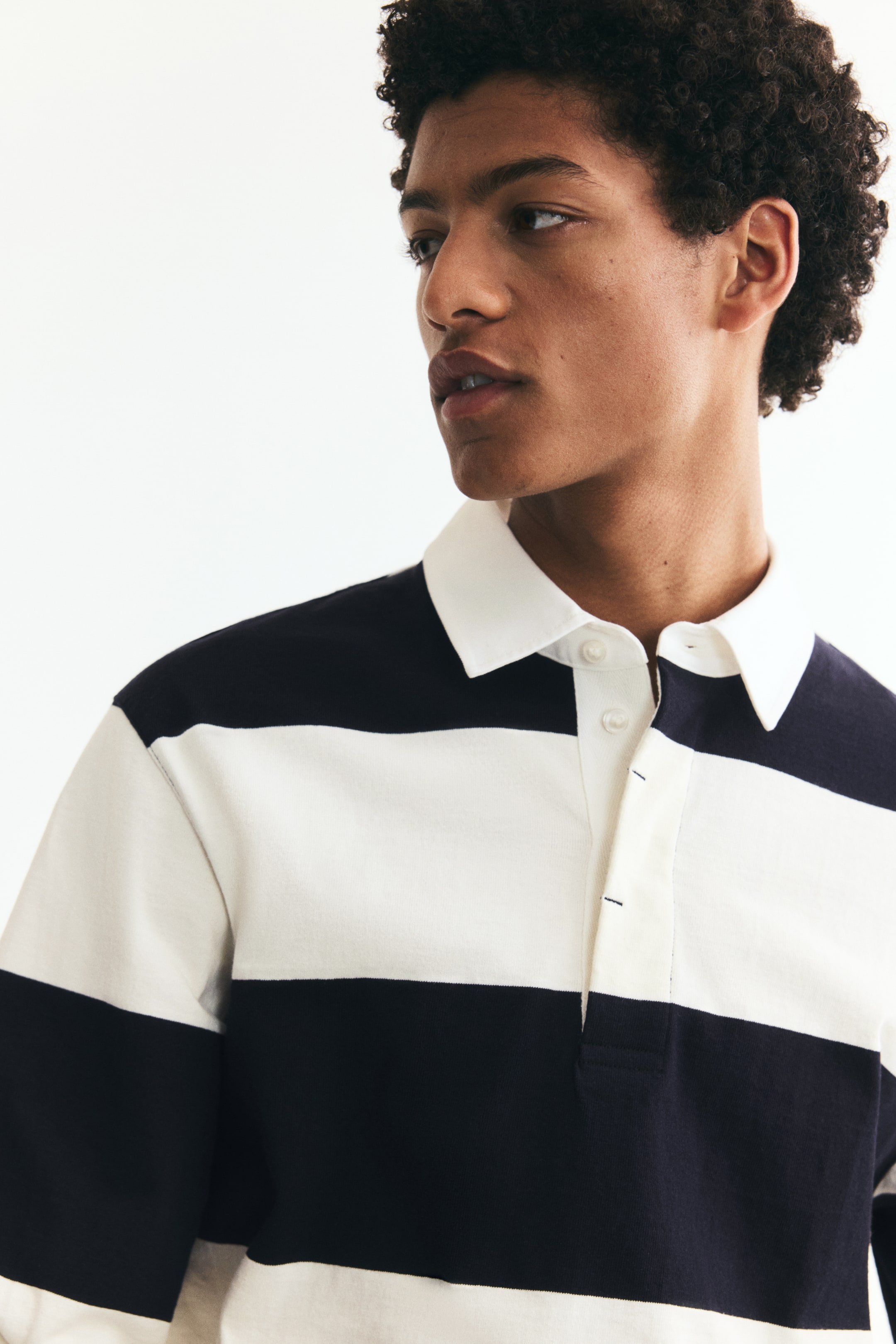 Regular-Fit Cotton Rugby Shirt