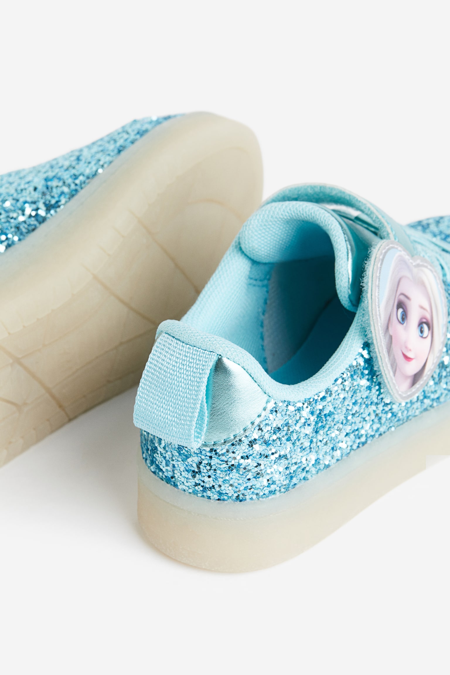 Flashing glitter trainers - Turquoise/Frozen/White/Frozen - 4