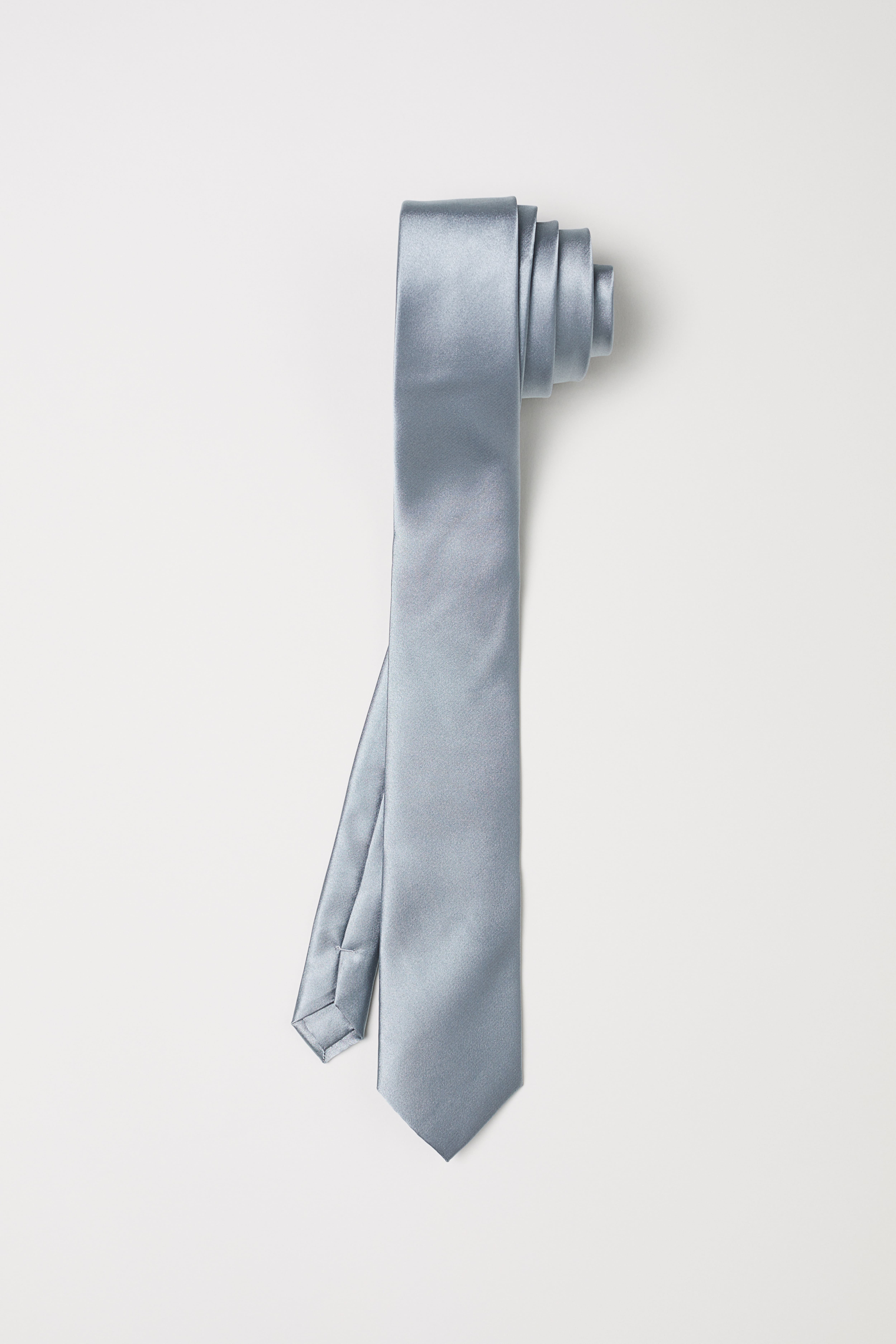 Narrow Satin Tie