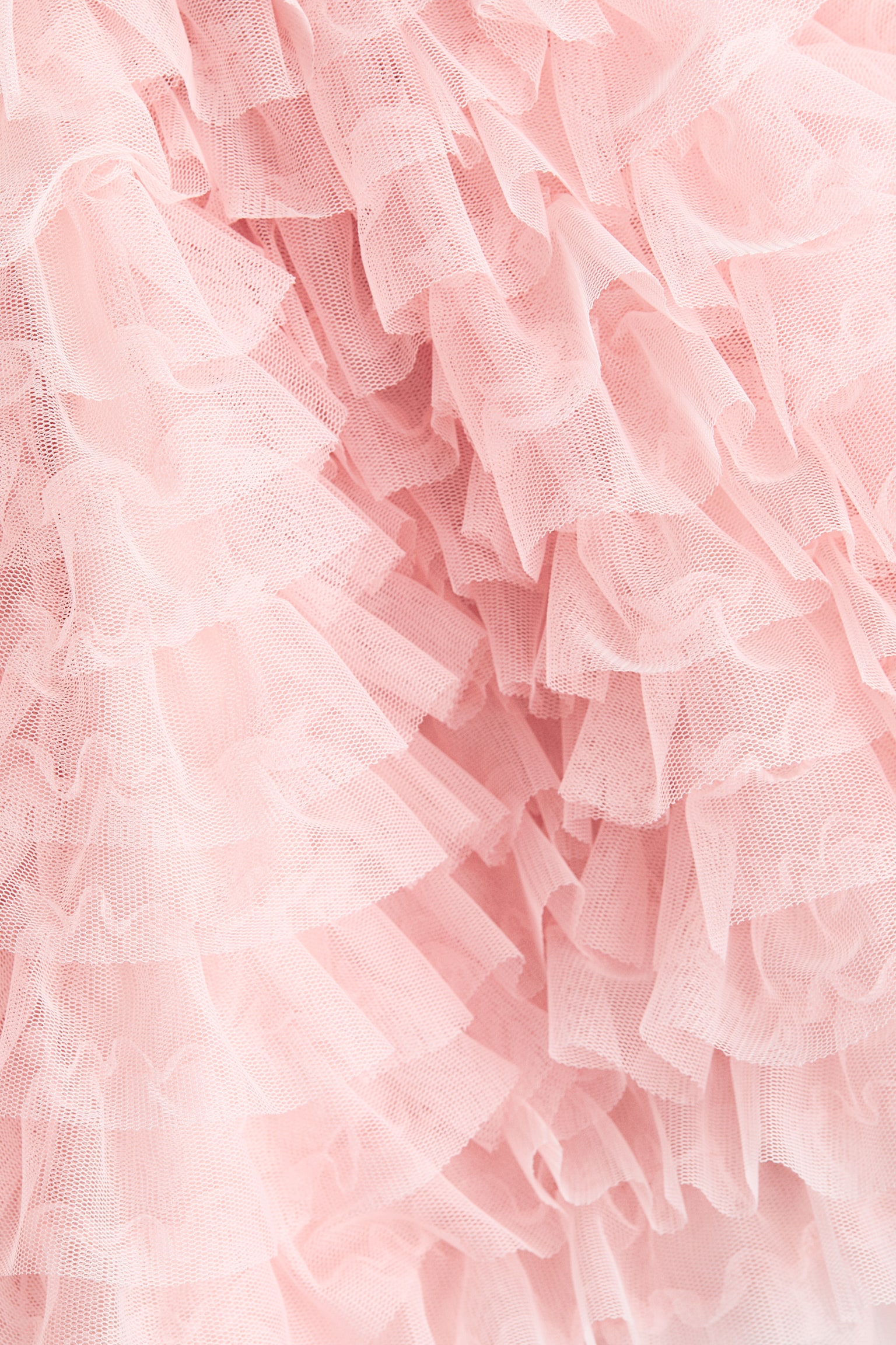 Abito con gonna svasata - Rosa/Verde chiaro/Rosa/glitter/Bianco - 2