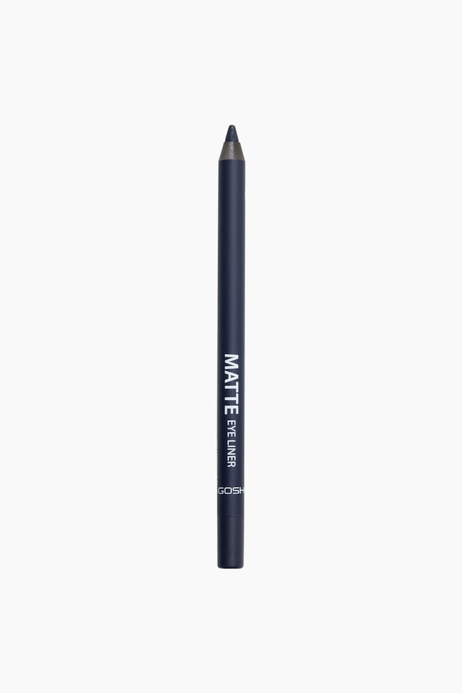Matte Eye Liner - Midnight Blue/True Violet/Caribbean/Mocha/Matt Black/Forest Green/Alligator/Mole/Mahogany/Olive Green/Dusty Violet/Ocean Mist/Black Violet/Classic Grey/Crazy Blue/Dover White/Grey/Chocolate Brown/Nude - 1