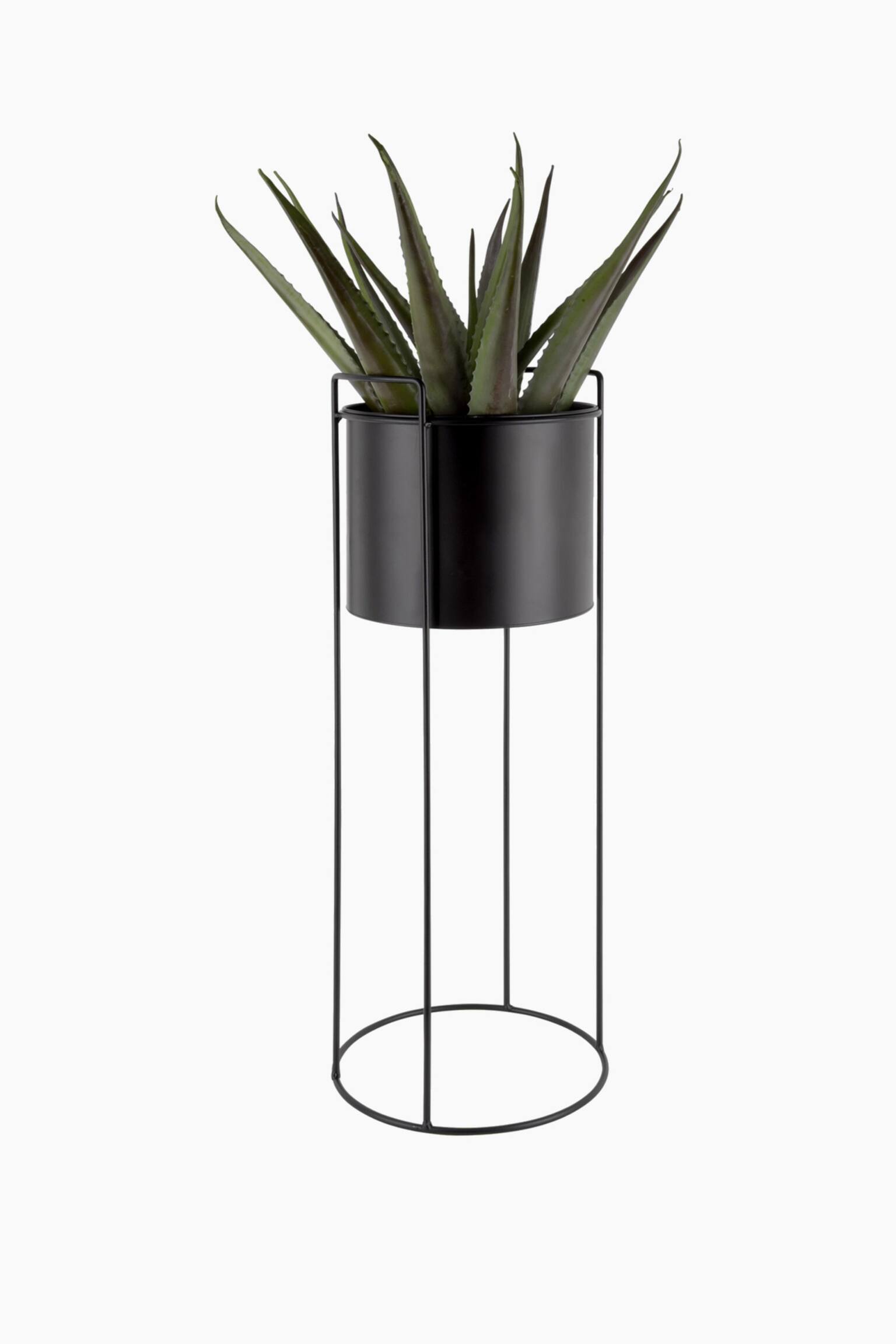 Essence Bloempot - Zwart/Jungle Groen/Warmgrijs - 3