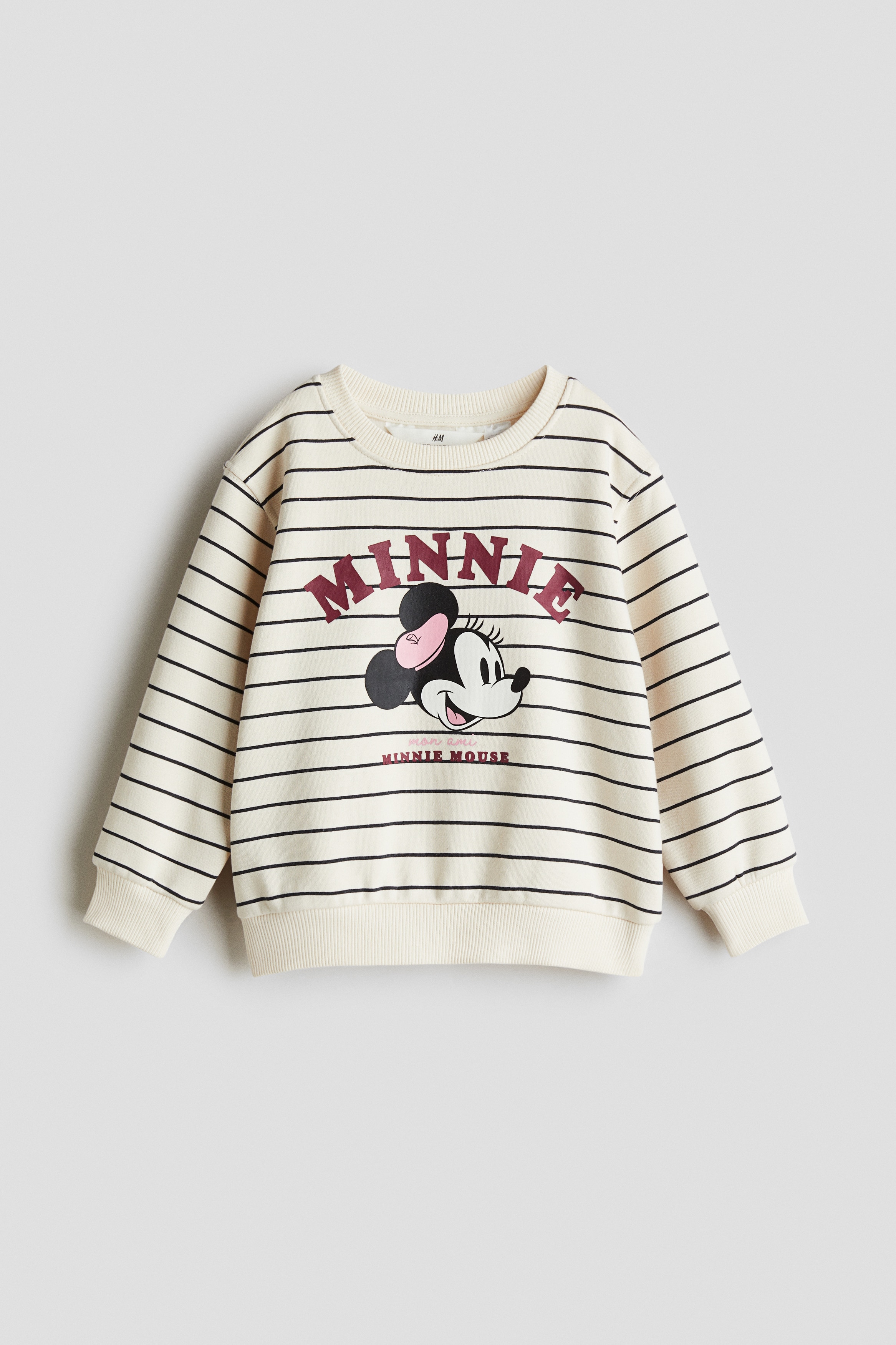 Ragazze - Bianco/Minni Felpa con motivi - Size: 122/128 (6-8Y)  - H&M