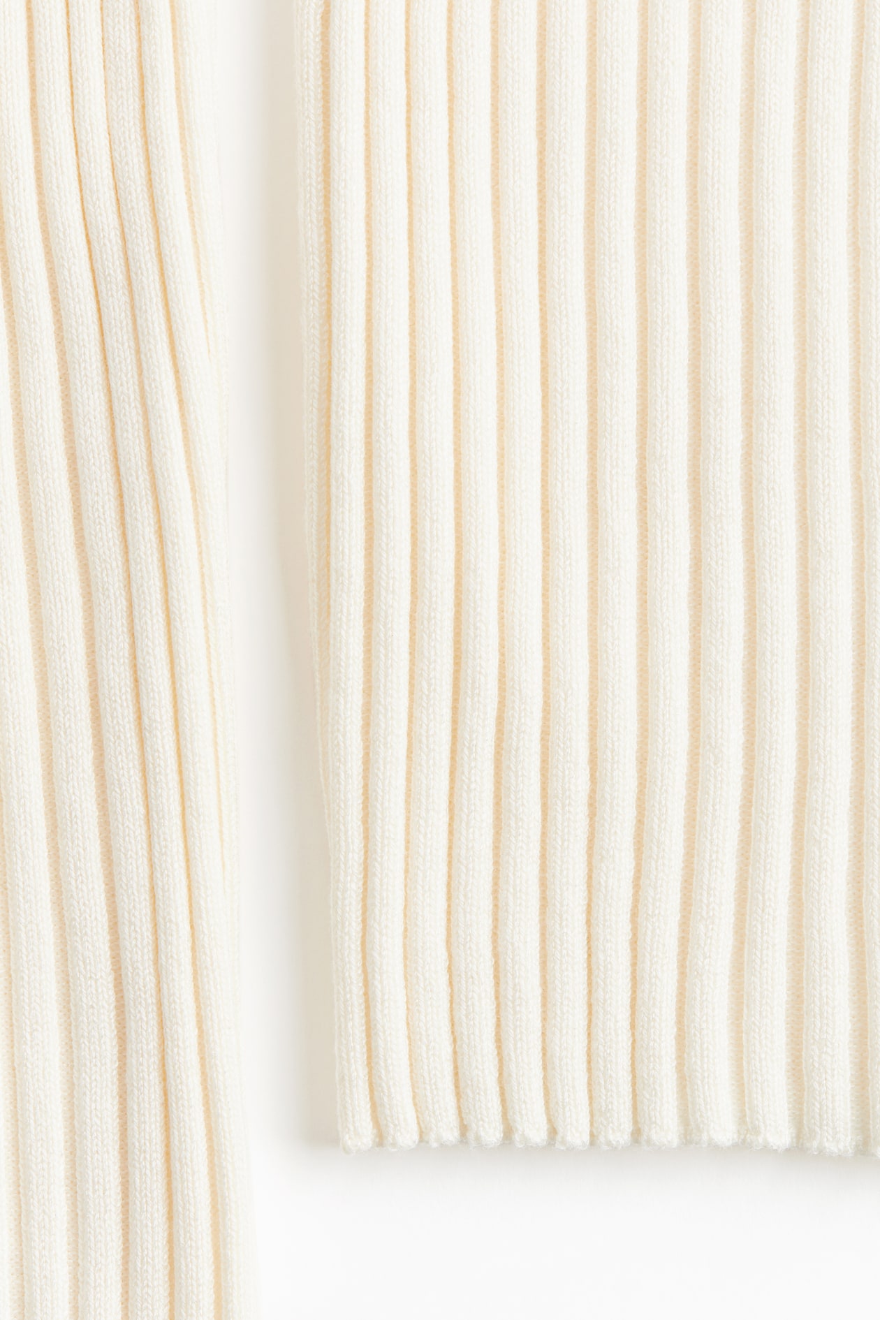 Rib-knit Boat-neck Top - image 2