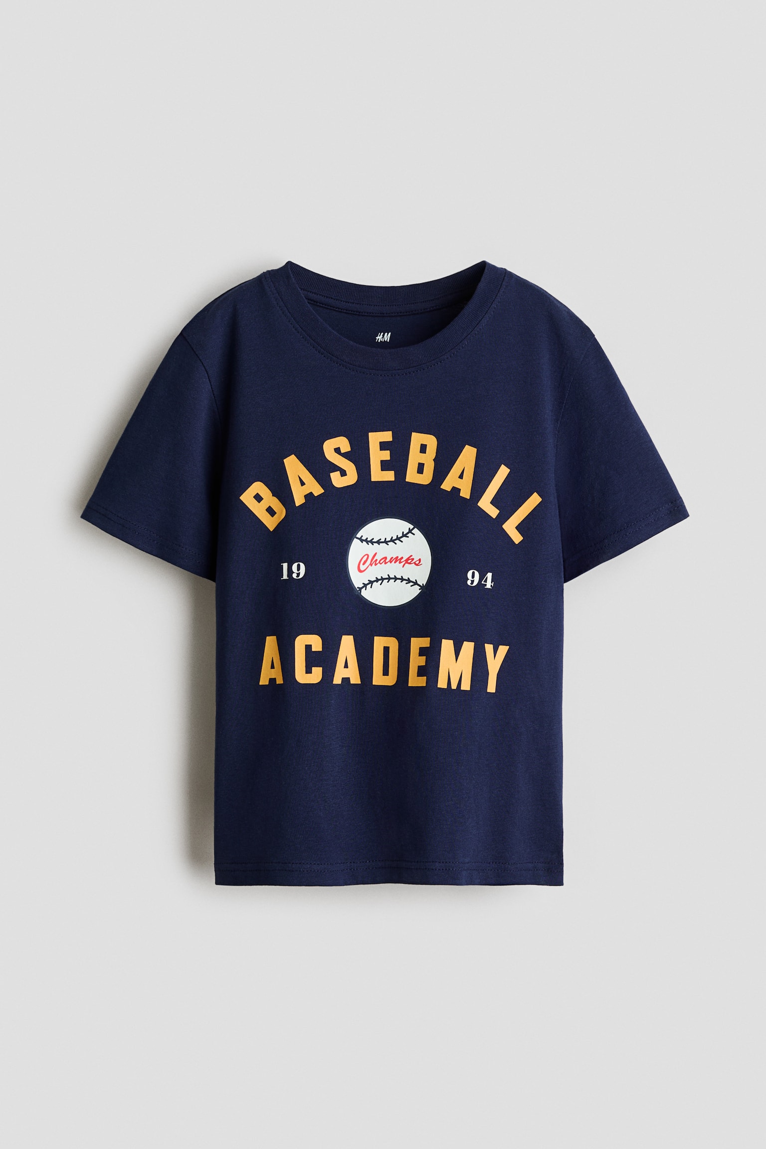 Printed T-shirt - Navy blue/Baseball Academy/Navy blue/Football/Dark green/NYC/Ivory/Basketballs/Light yellow/Gelato/Brown/6/Light blue/Car/Dark grey/Pacific/Light green/Fun Days/Cream/Salty Breeze/Ivory/Surf '86/Cream/Sun Fun/Cream/Surf buses/White/Crabs/Ivory/Coconut Trees/Khaki green/Eyes/White/Rio De Janeiro/Cream/Big bro/Cream/Amalfi Coast/Dark brown/Surfer/Cream/Patterned
