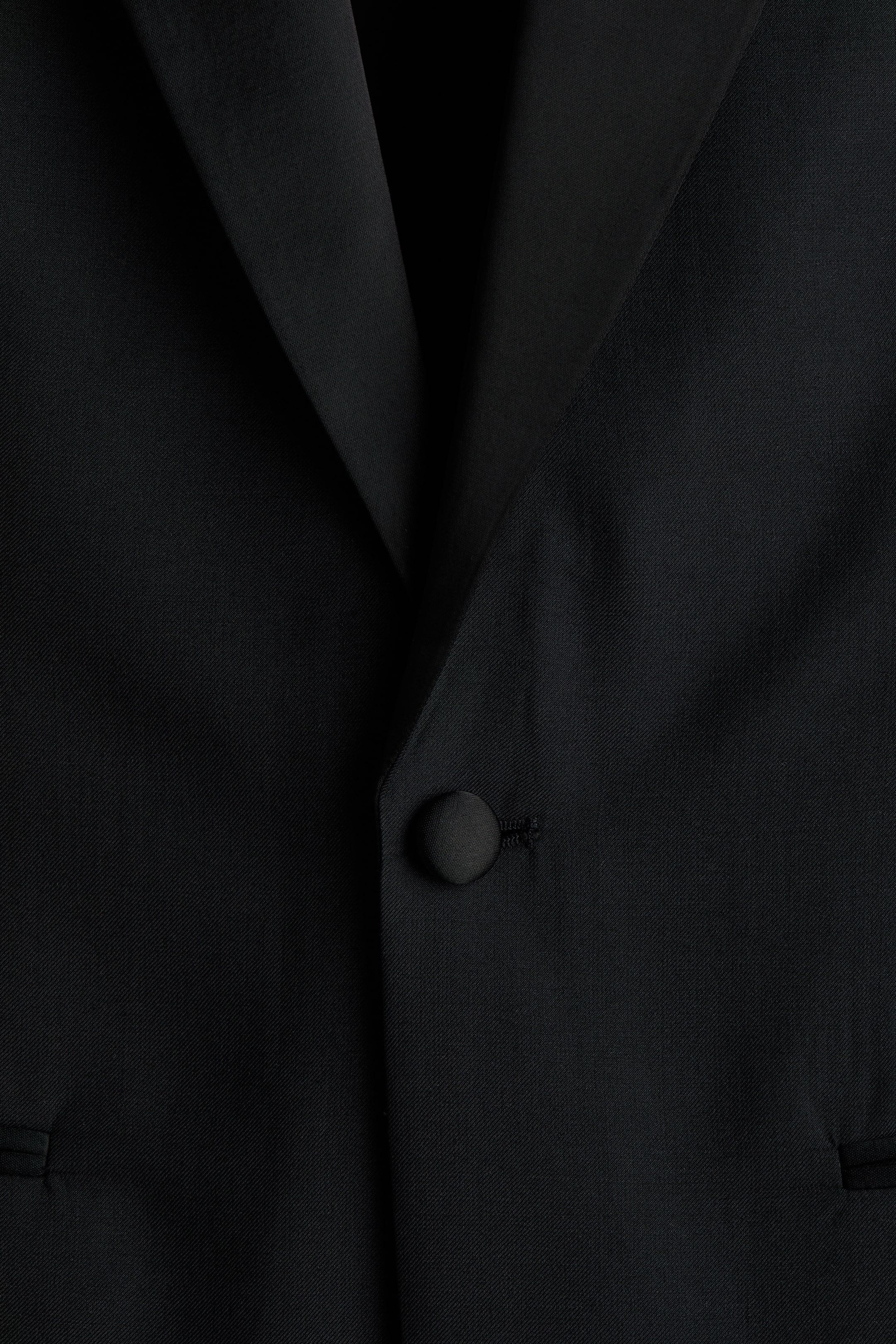 Regular-Fit Wool-Blend Tuxedo Jacket