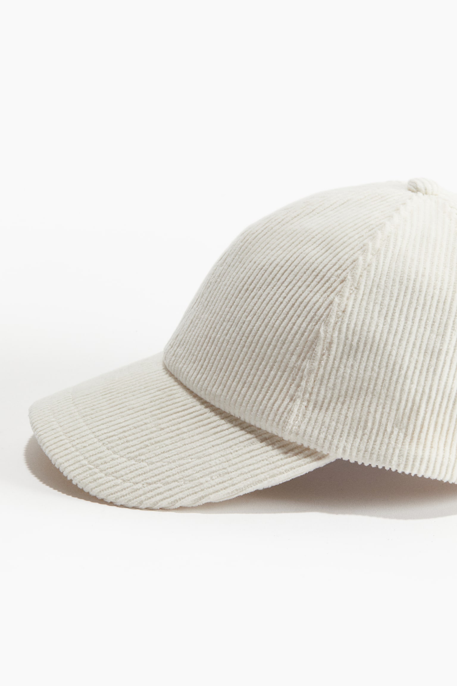 Corduroy cap - White - 2