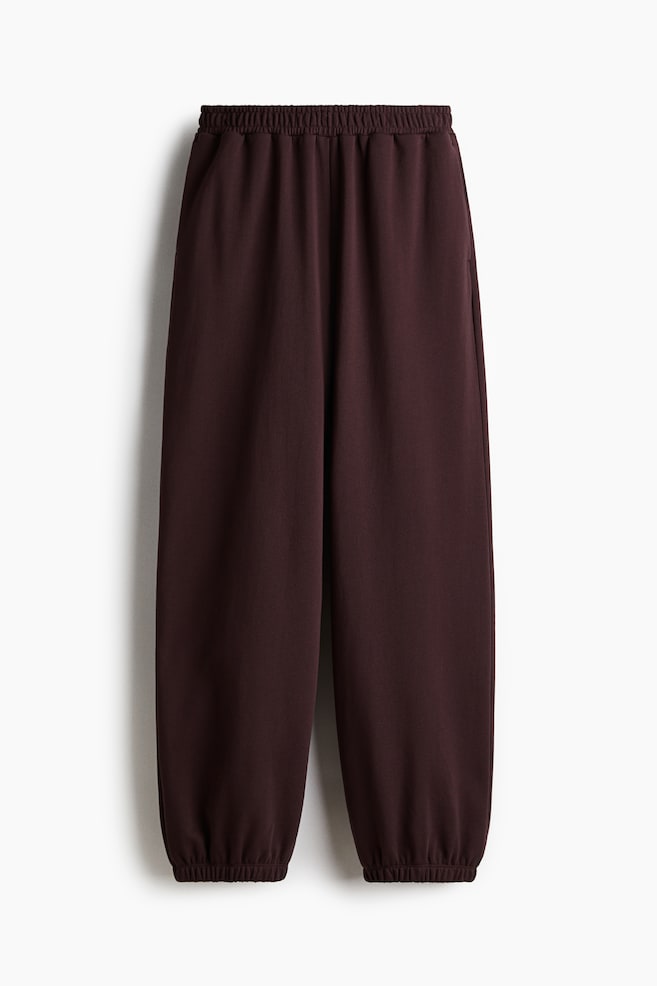 Sports joggers - Chocolate plum/Black - 1