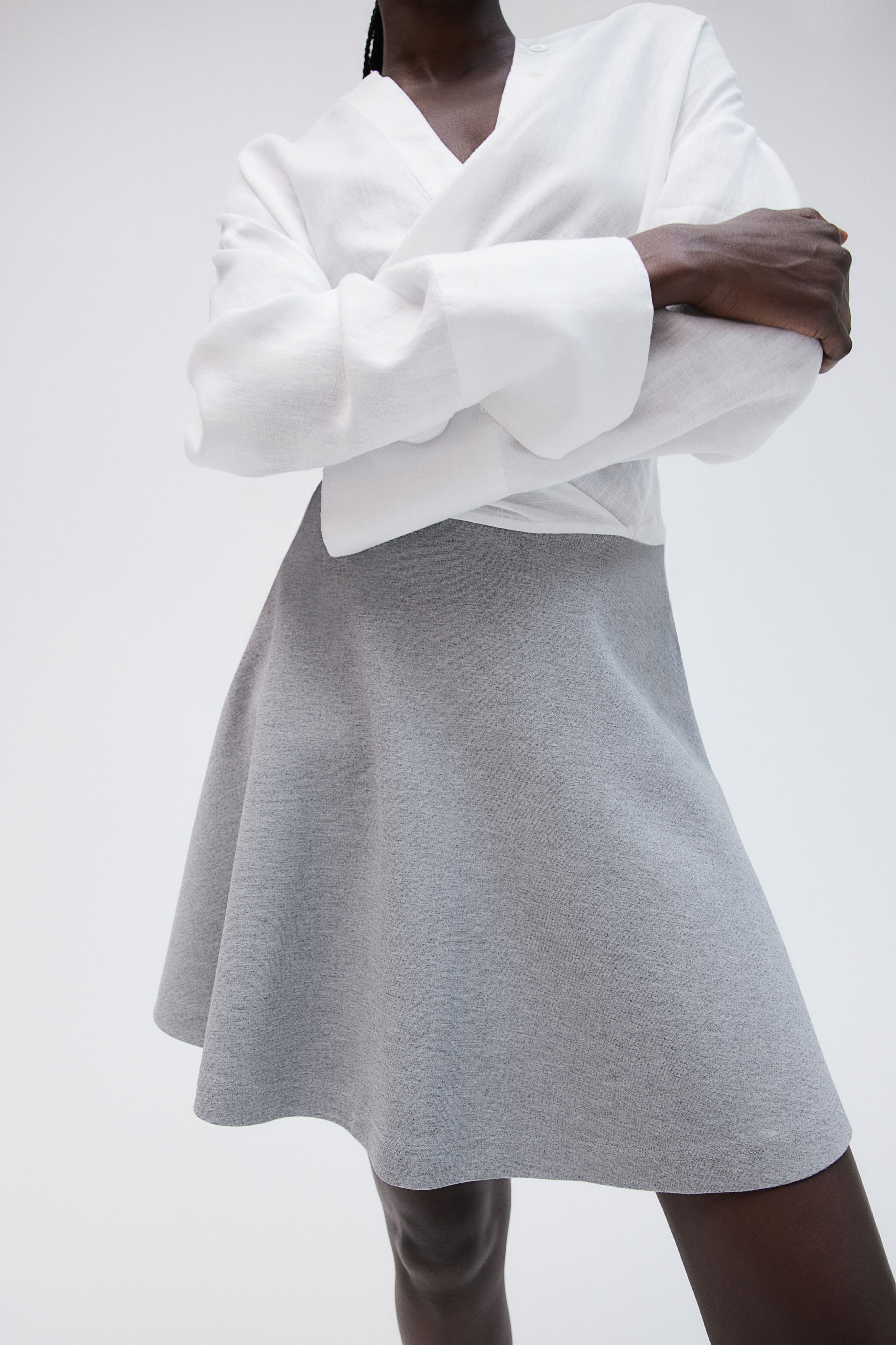 H&m skirt with hood hotsell