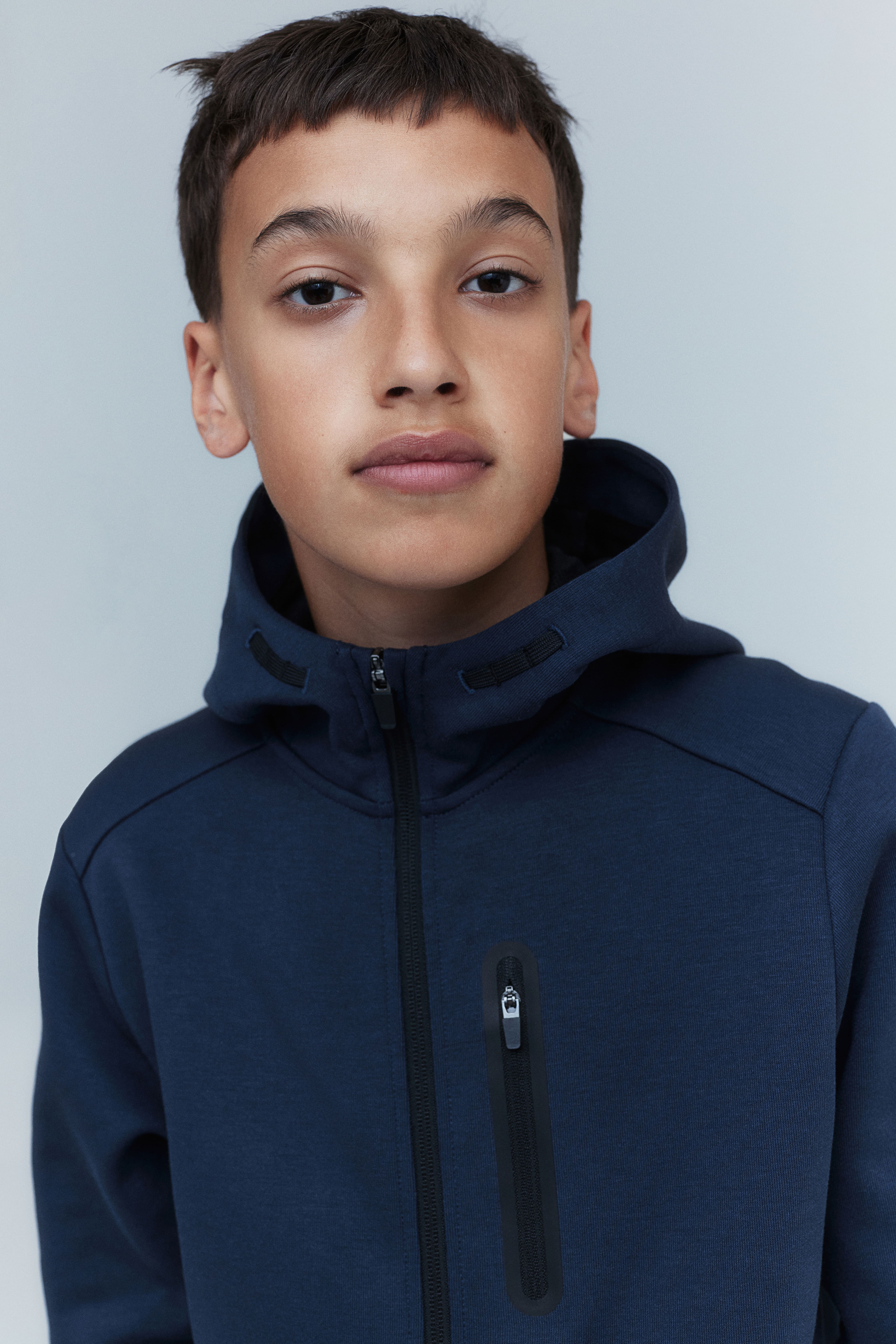 H&m navy blue hoodie hotsell