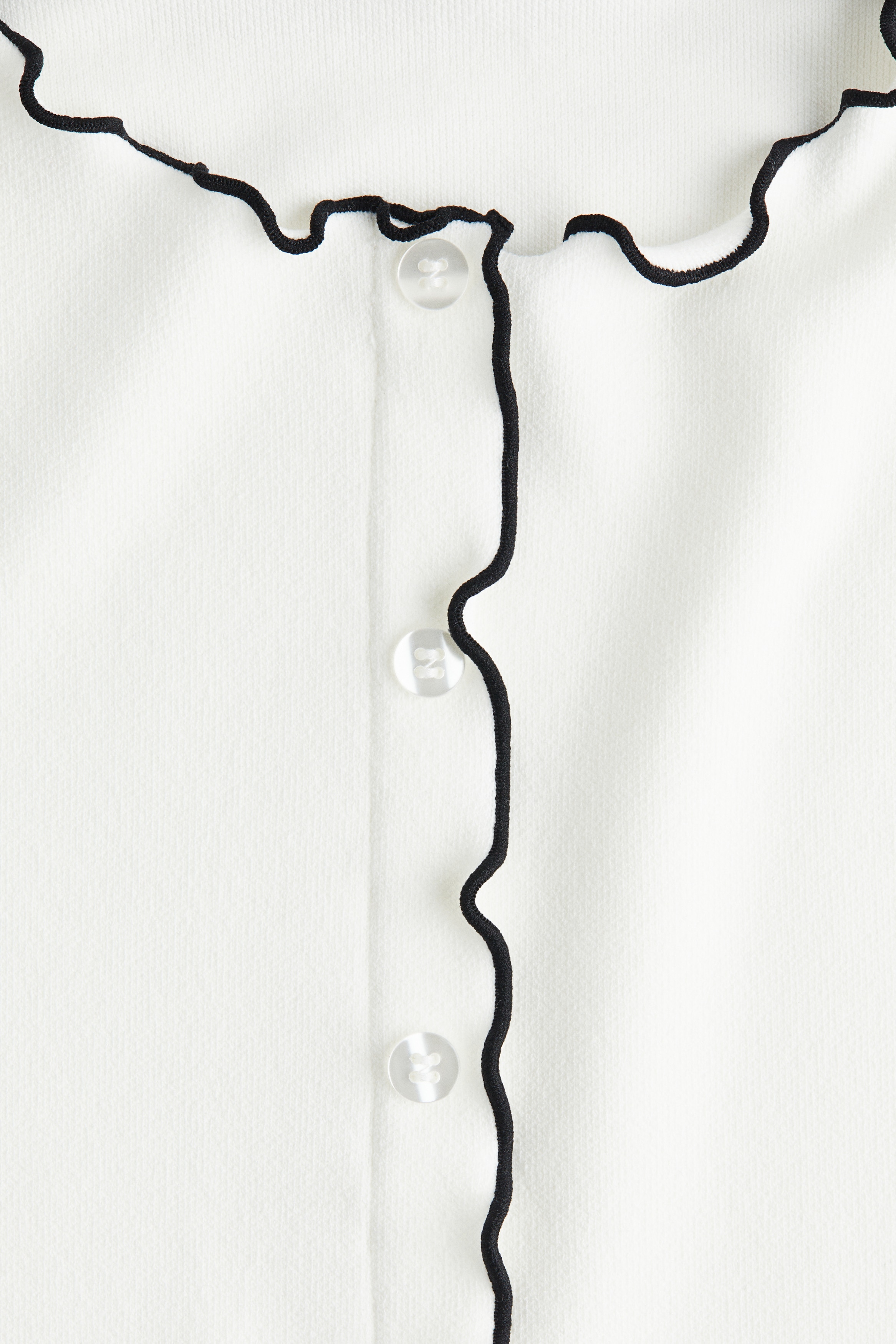 Overlocked top