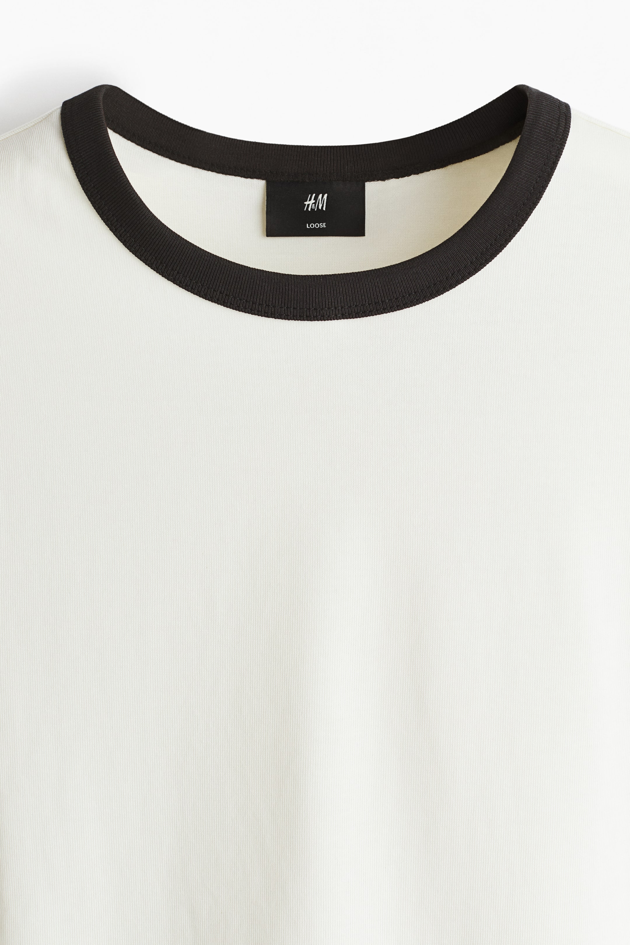 Мужские футболки H&M Loose-Fit Boxy T-Shirt — фото 4