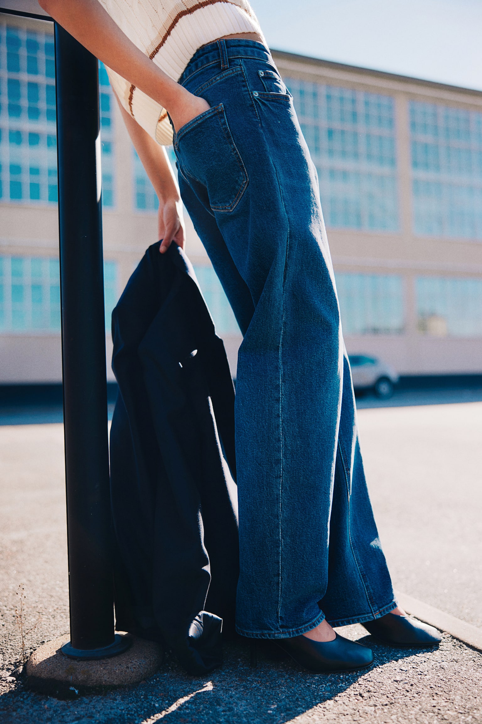 Tapered jeans - Denim blue/Black/Light denim blue - 3