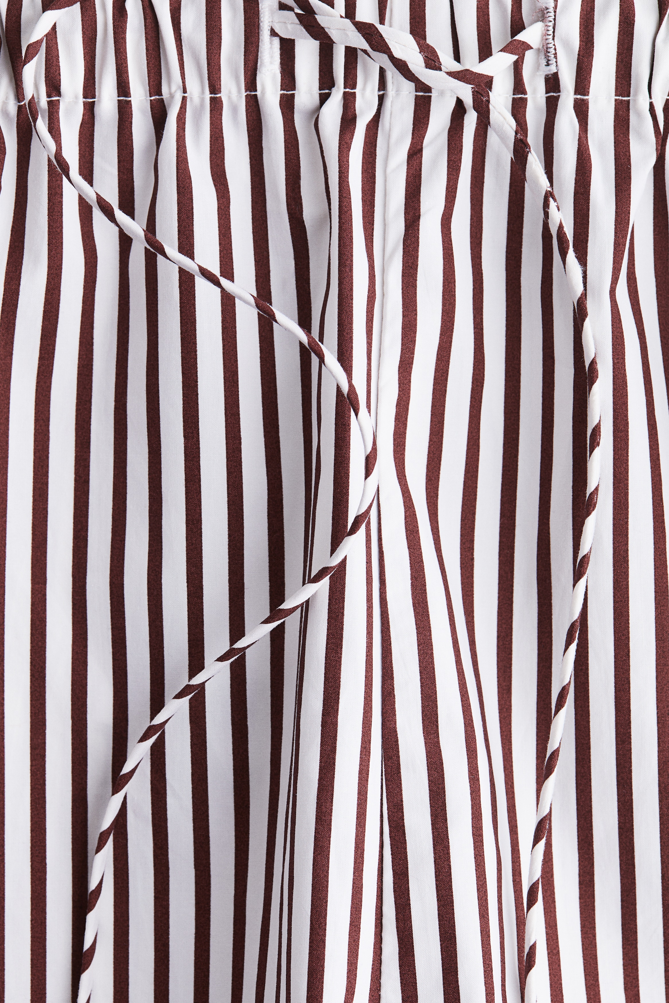 Cotton drawstring shorts