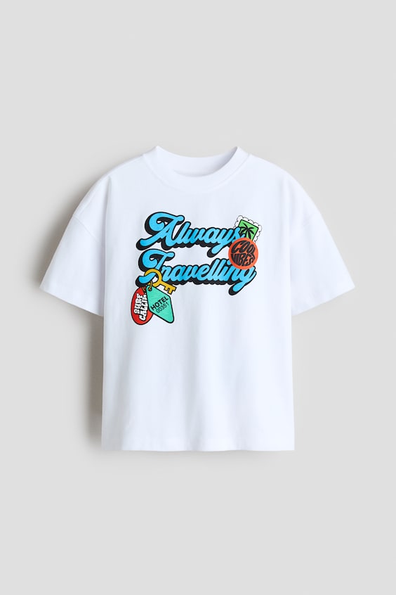 Детские футболки H&M Printed T-Shirt