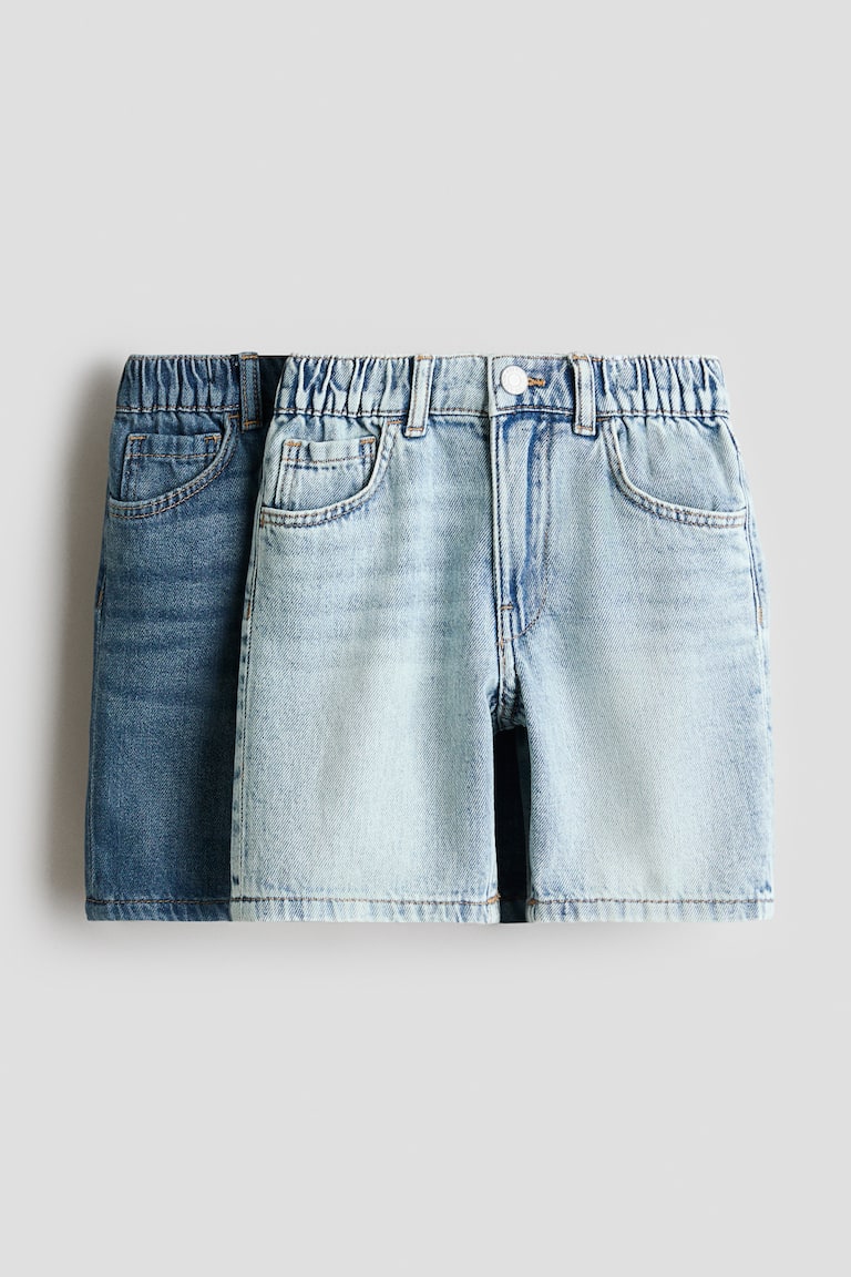 Dva teksas šortsa Loose Fit