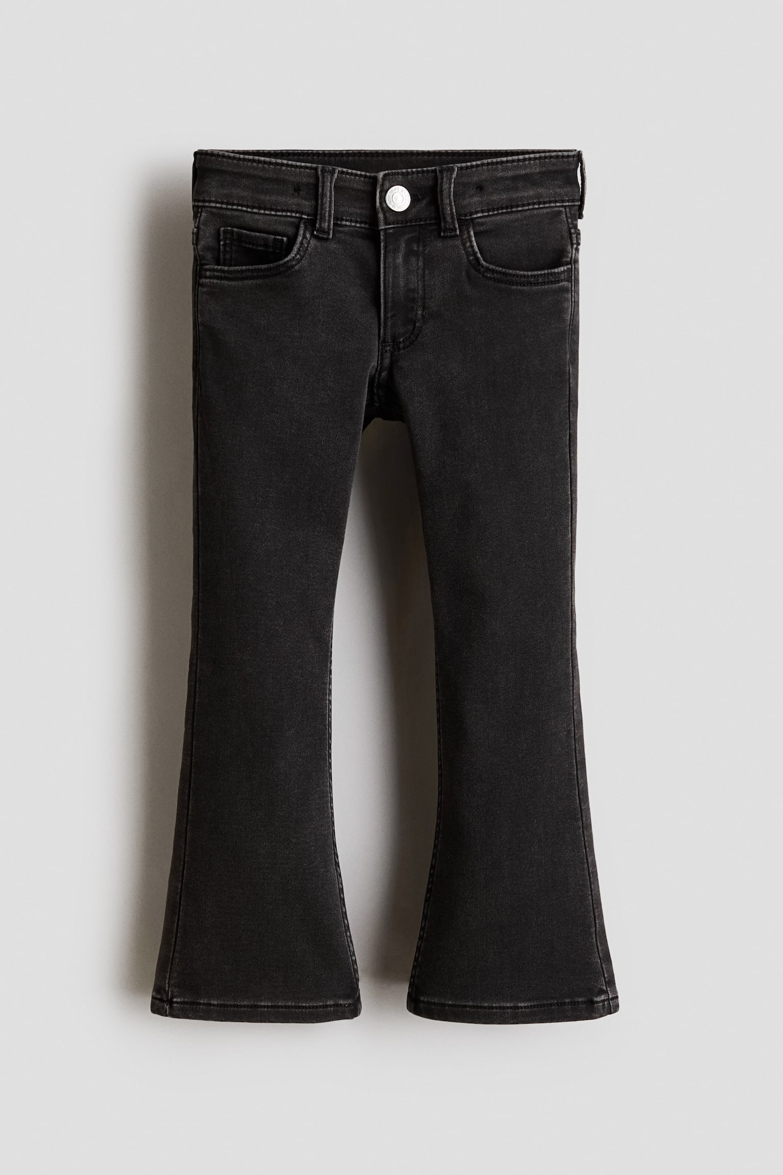 Super Soft Flared Leg Jeans - Denimzwart/Denimblauw/Donker denimblauw/Denimgrijs/Licht denimblauw - 1