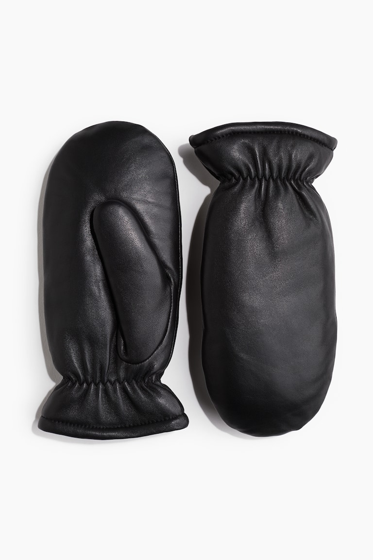 Paddedleathermittens