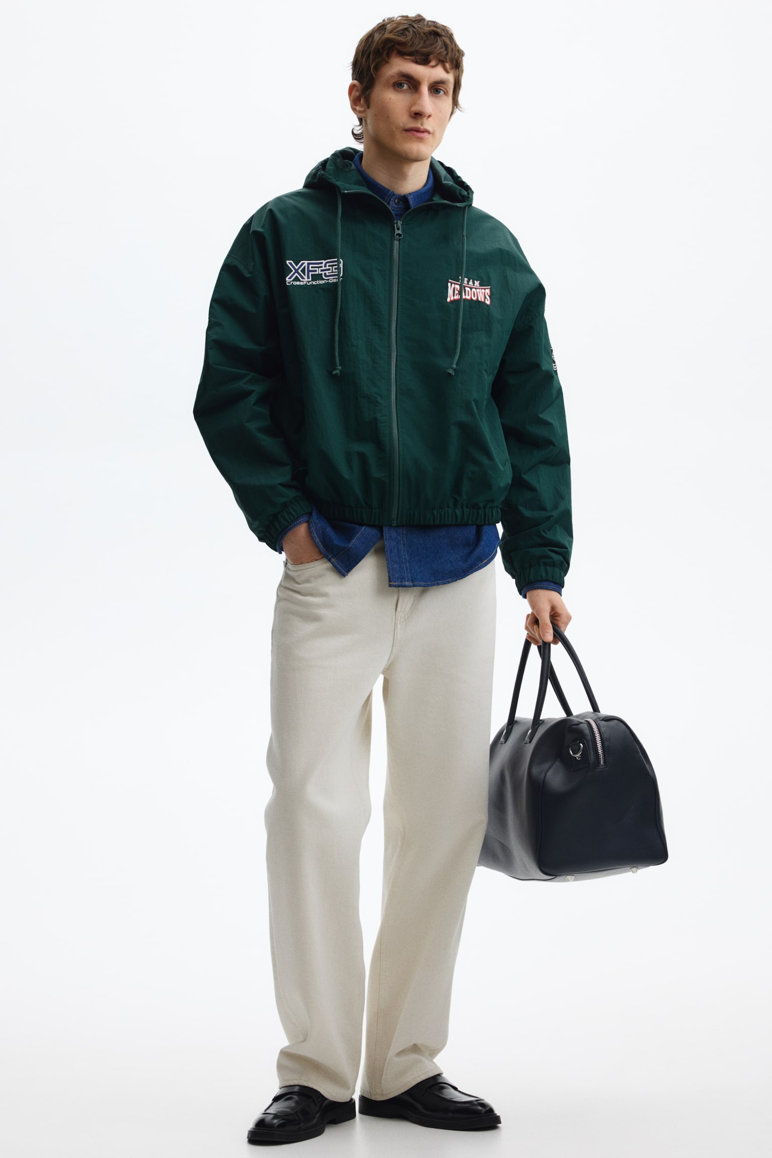 Вітрівка з нейлону - Темно-зелений/Team Meadows - 7