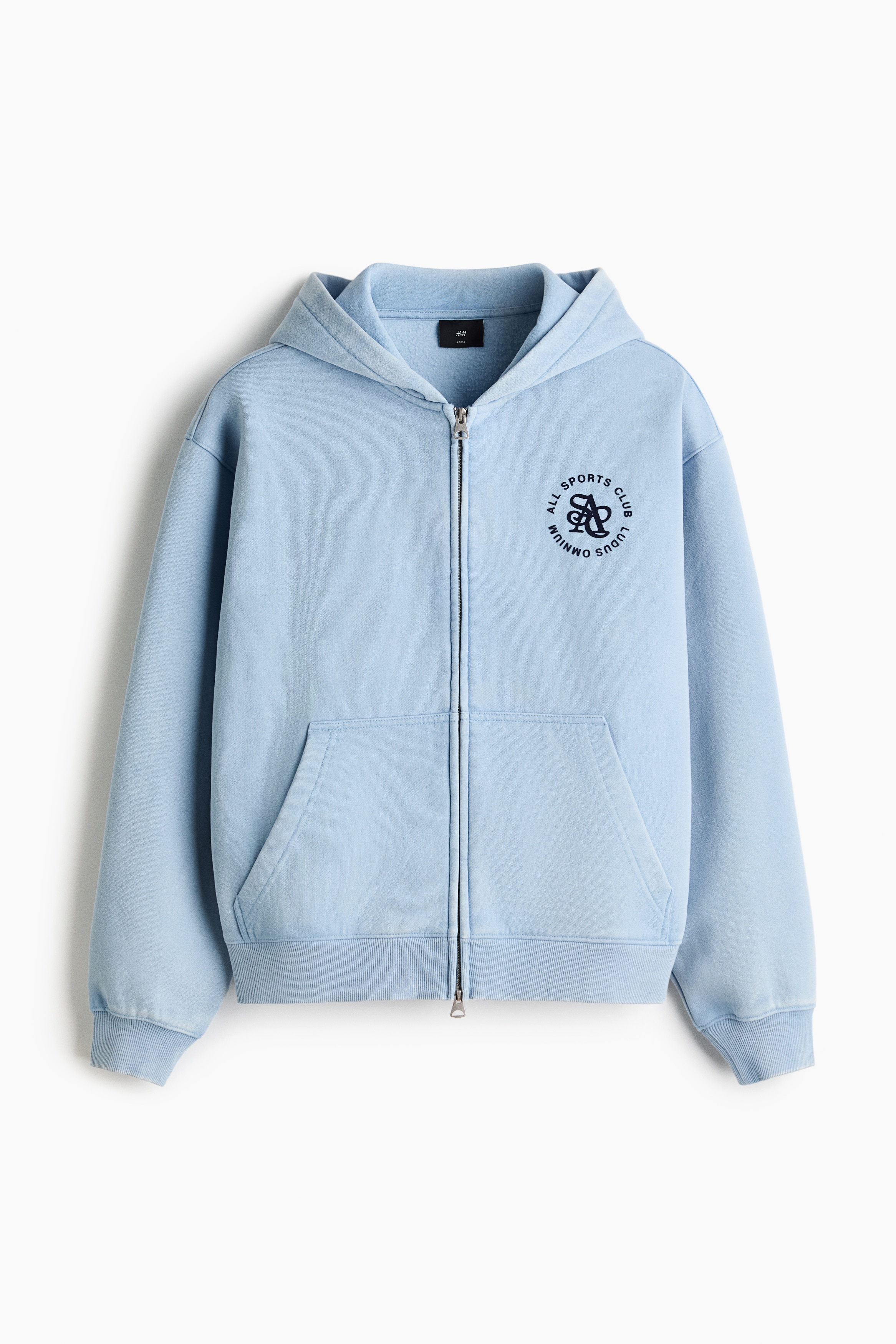 Munkjacka Loose Fit - Ljusblå/All sports club/Marinblå/ASC/Khakigrön