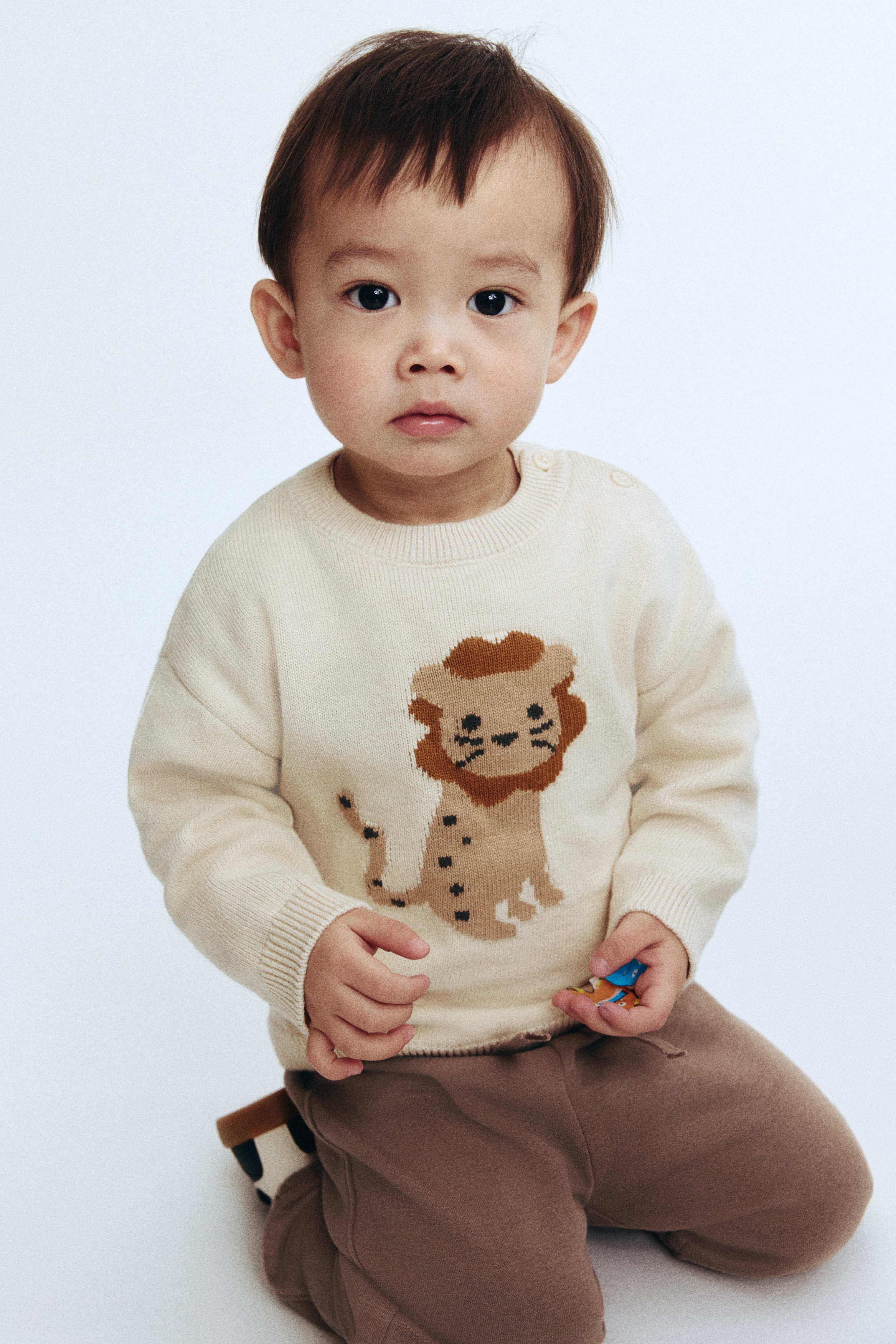 Sweatshirt joggers - Light brown/Navy blue/Giraffe/Light grey/Dinosaurs/Dusty blue/Whales