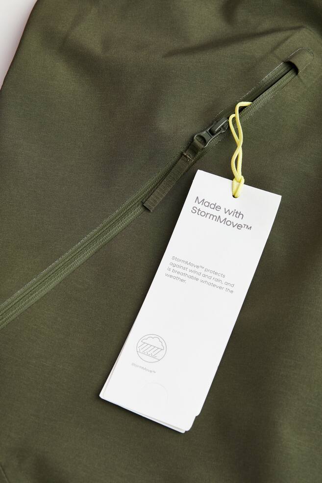 H&M+ StormMove™ 3-layer jacket - Dark khaki green - 6
