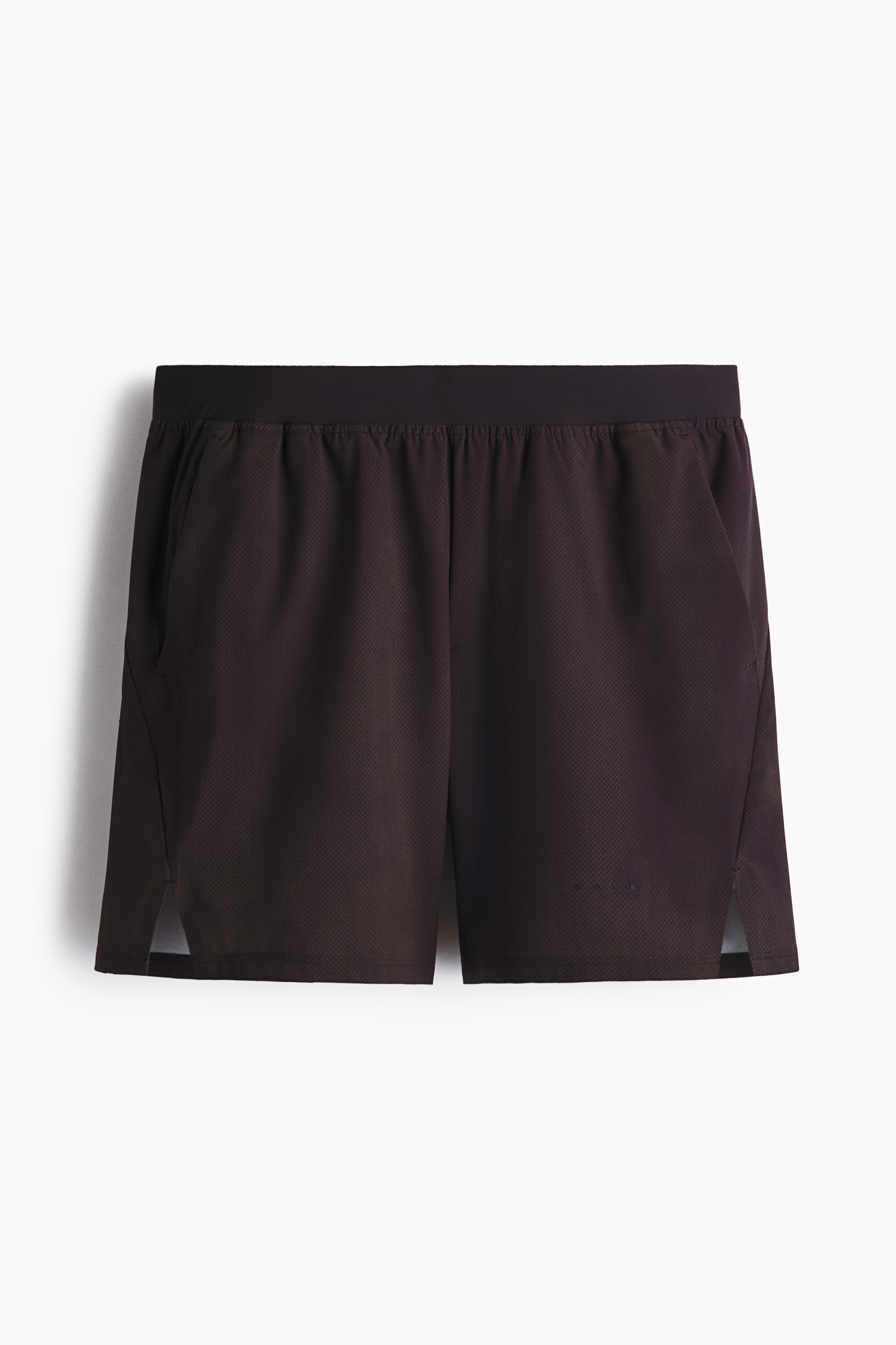Mid-Length Sports Shorts with DryMove™ - Dark brown/Black/Dark green/patterned/Navy blue/Light beige/Burgundy/Gray