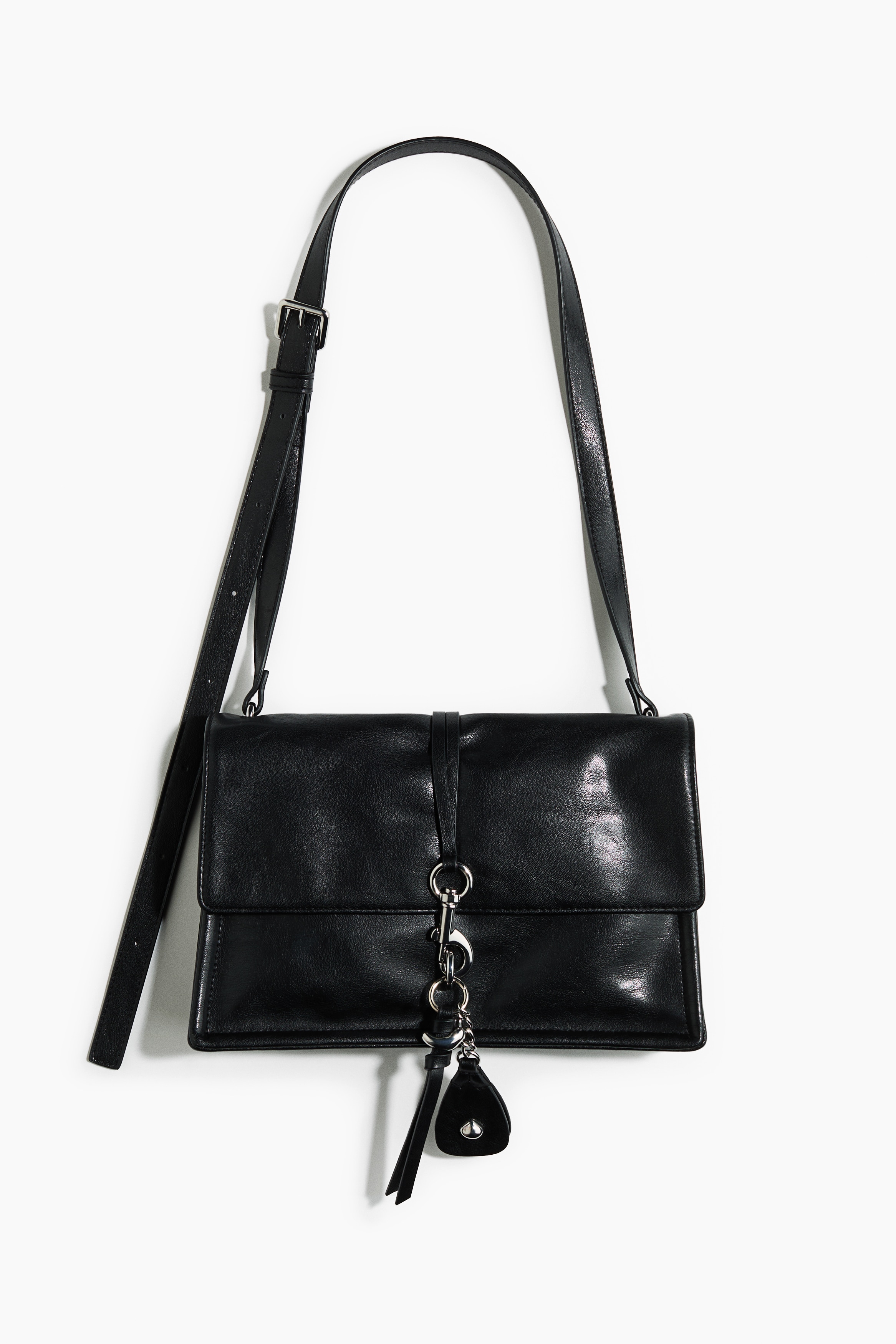 Crossbody Bag - Black/Dark brown