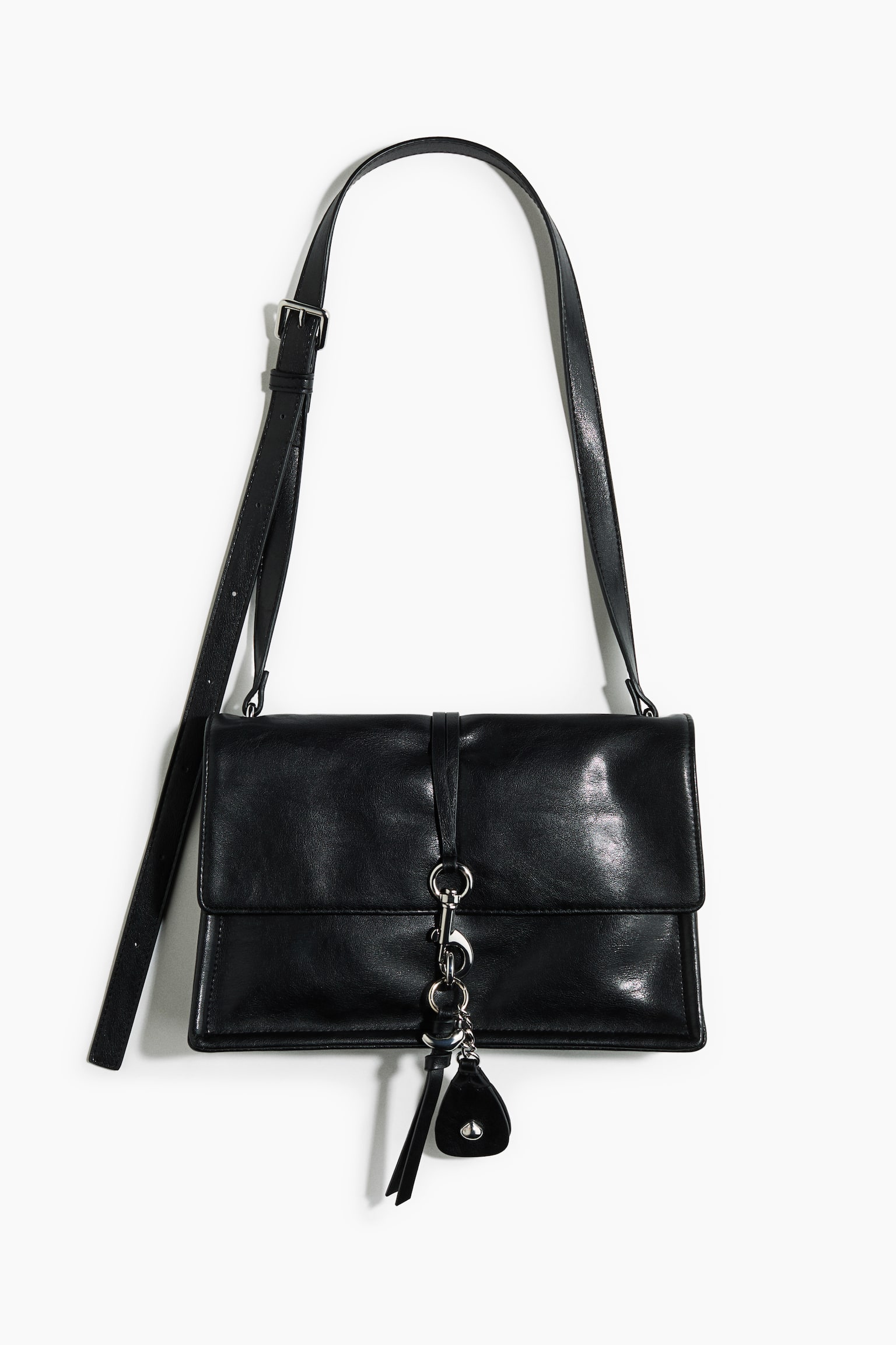 Crossbody bag - Negro/Café oscuro - 1