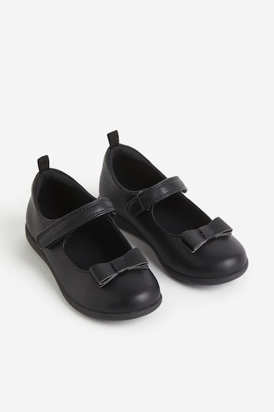 Bow-detail Ballet Flats - Black - Kids | H&M US