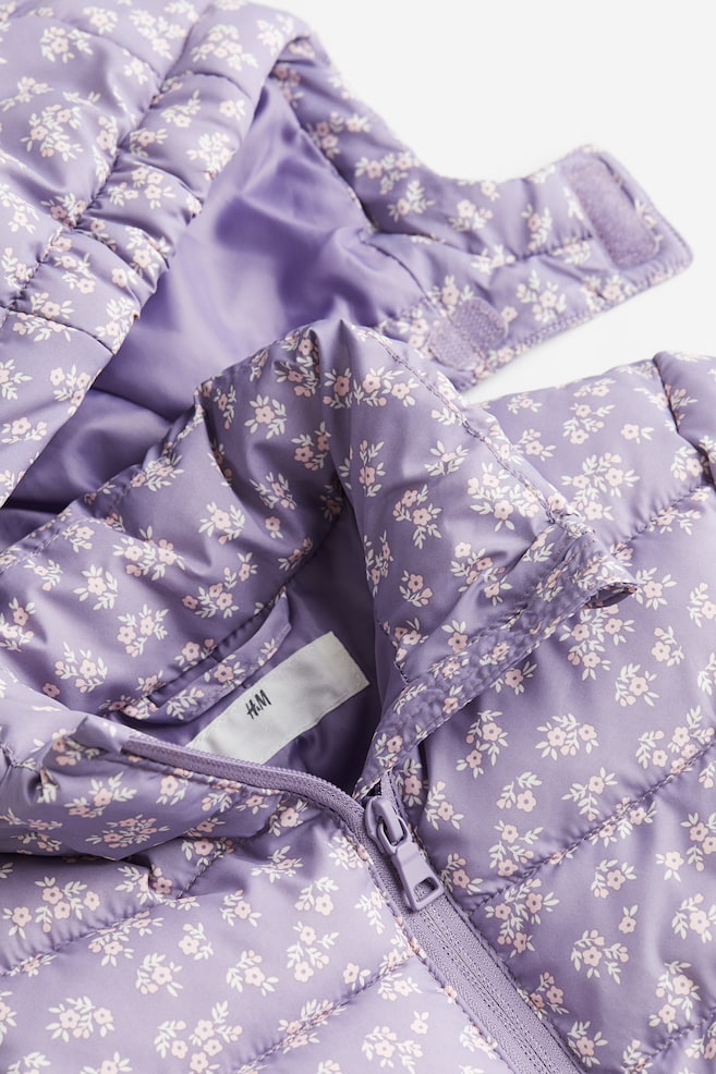 Padded jacket - Light purple/Floral - 6