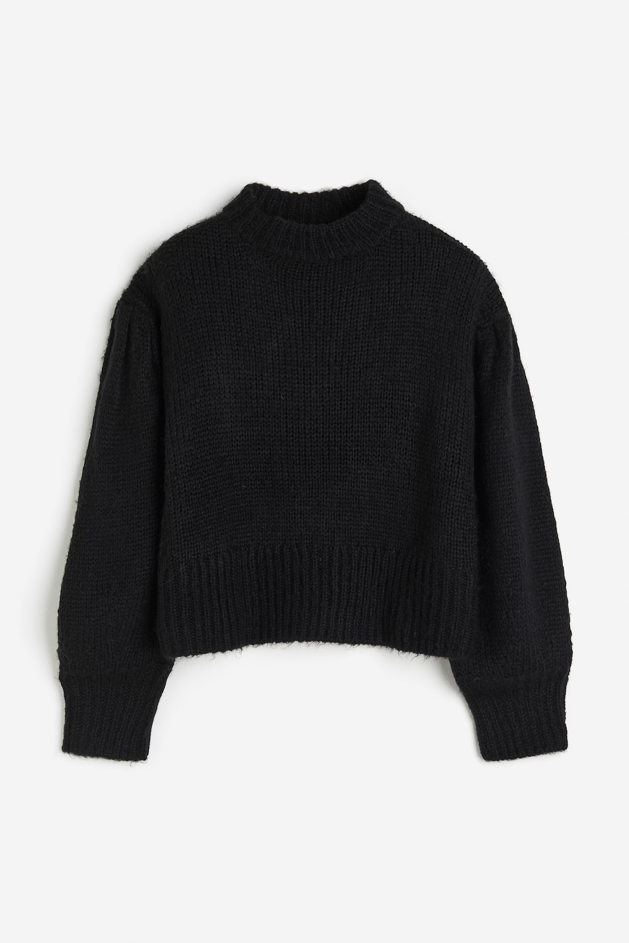 Pullover con maniche a palloncino Nero DONNA H&M IT