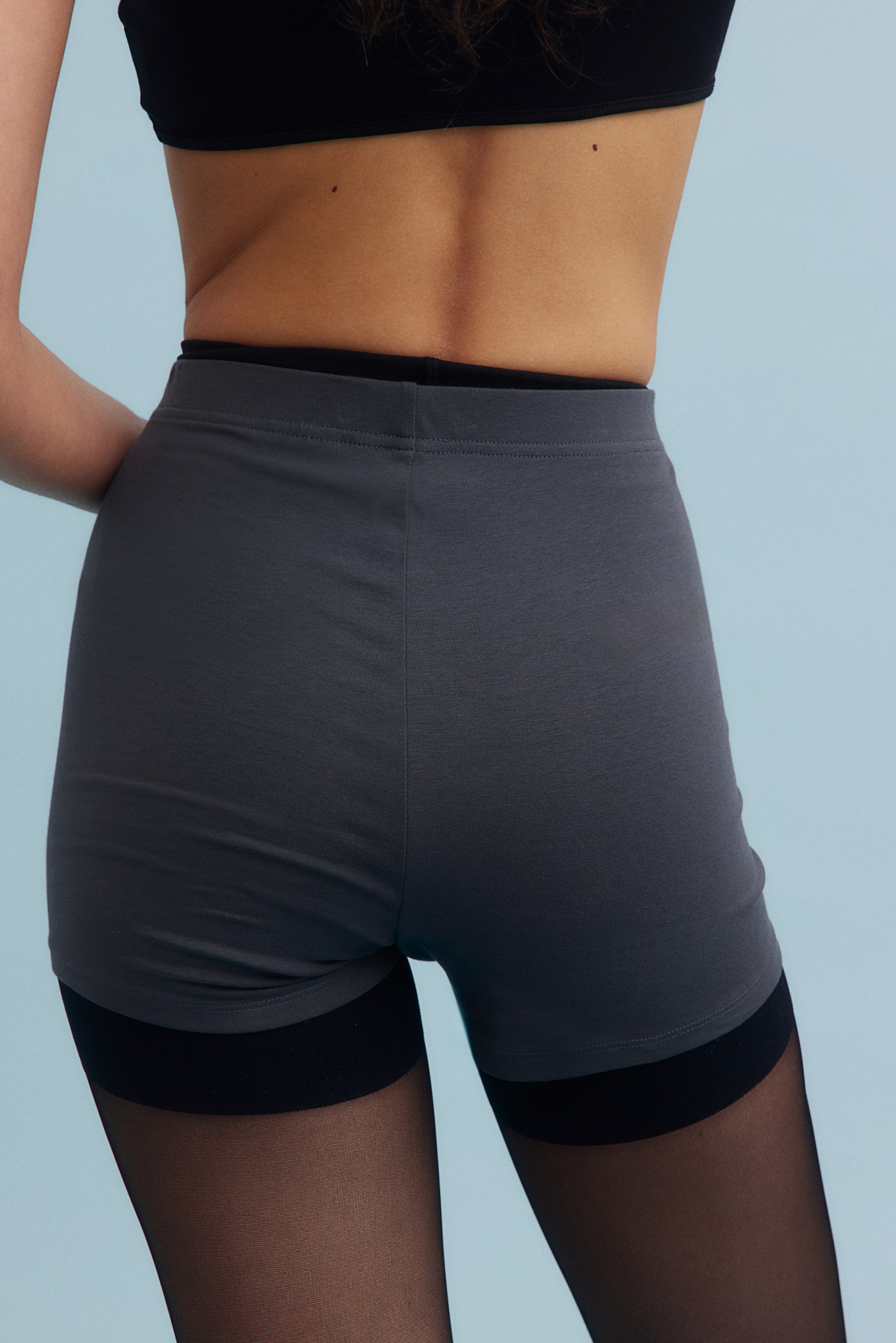 Cycling shorts - Dark grey - 6